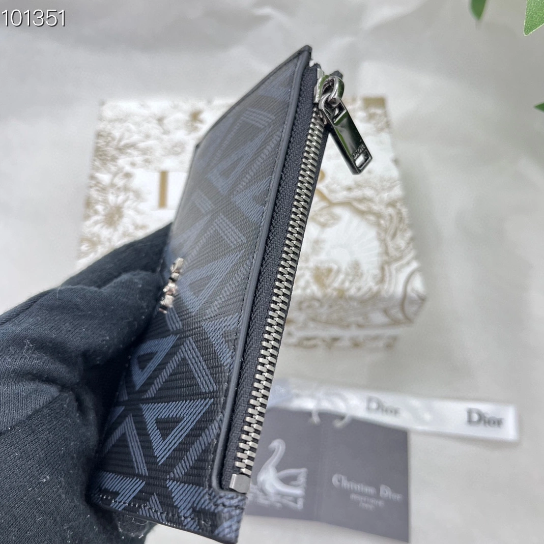 Christian Dior AAA Quality Card Case For Unisex Sleek 6330