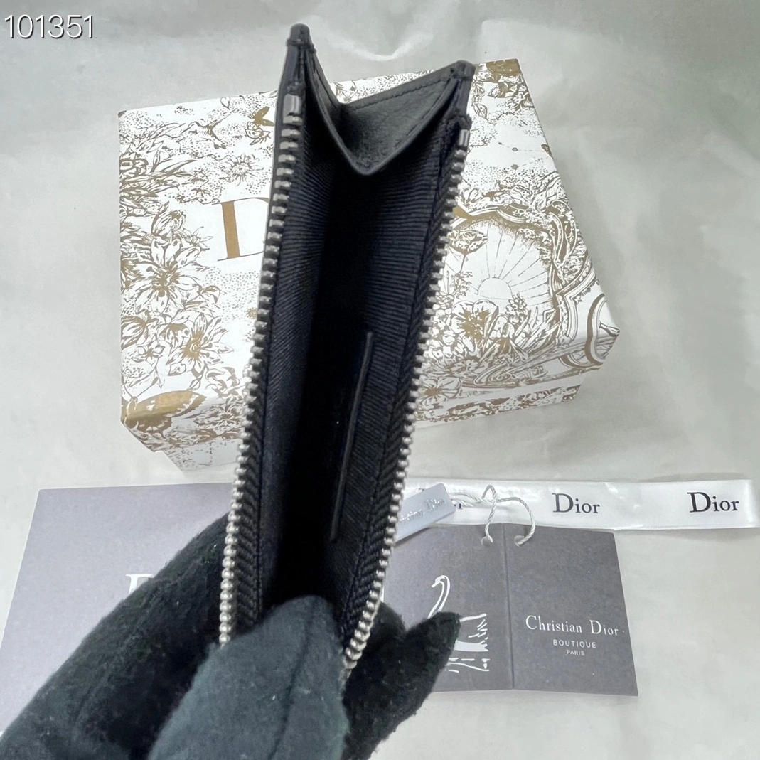 Christian Dior AAA Quality Card Case For Unisex Sleek 6330