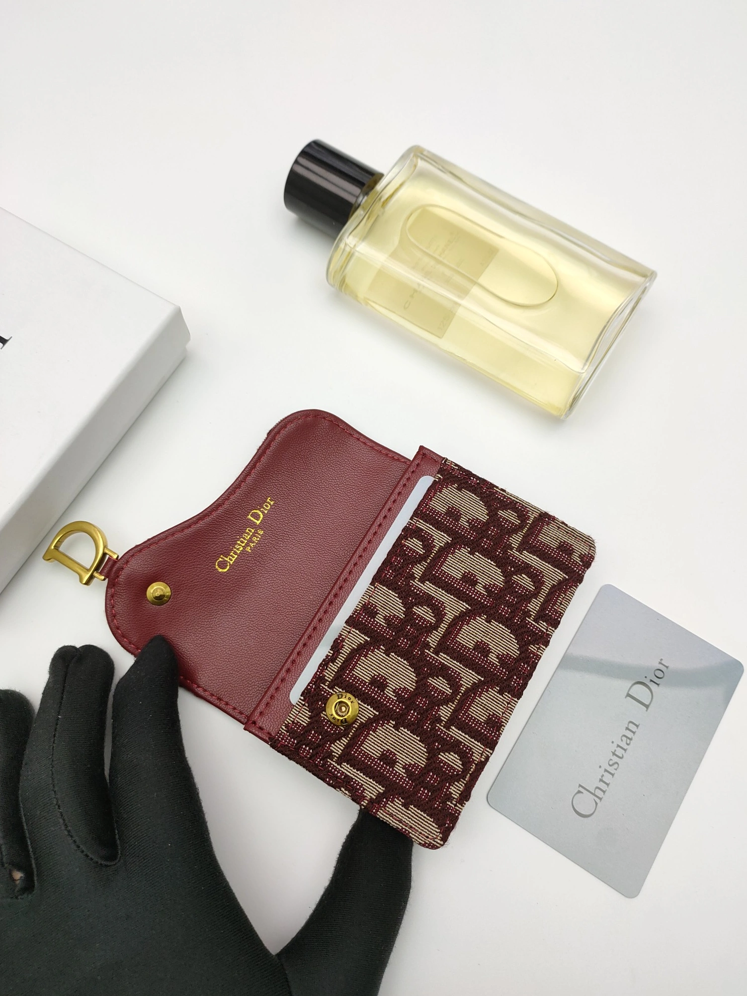 Christian Dior AAA Quality Card Case For Women Durable 4107