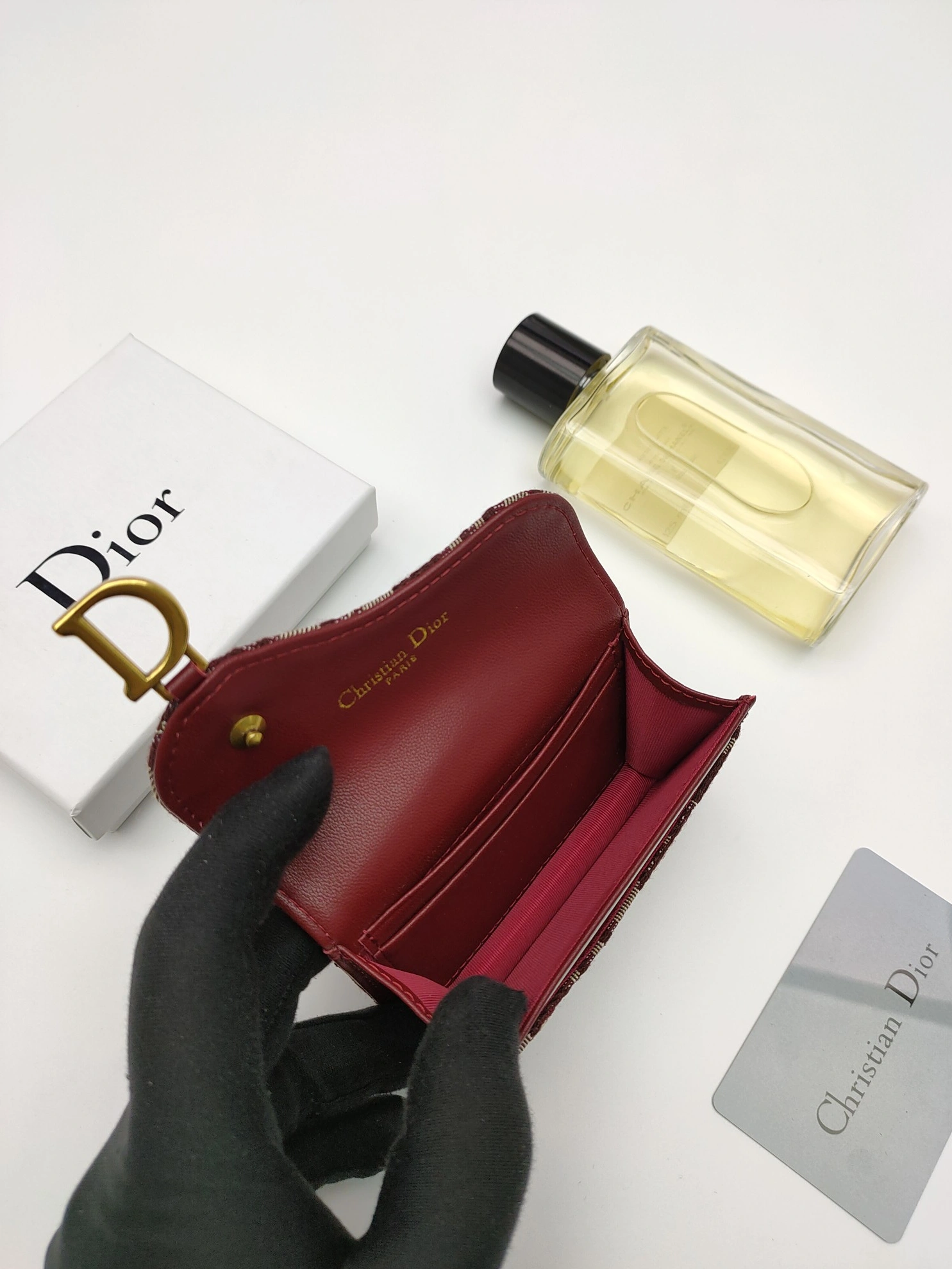 Christian Dior AAA Quality Card Case For Women Durable 4107