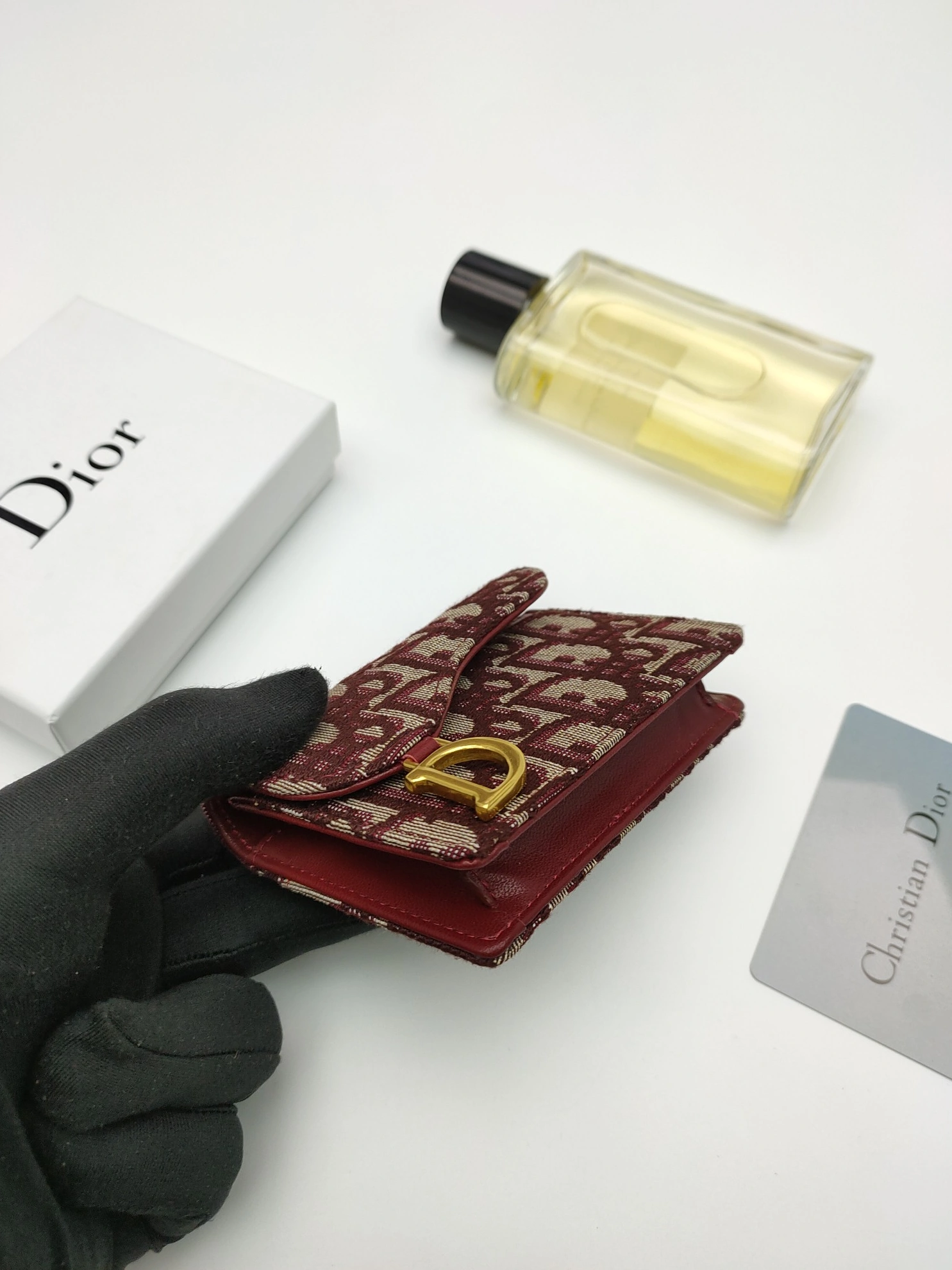 Christian Dior AAA Quality Card Case For Women Durable 4107