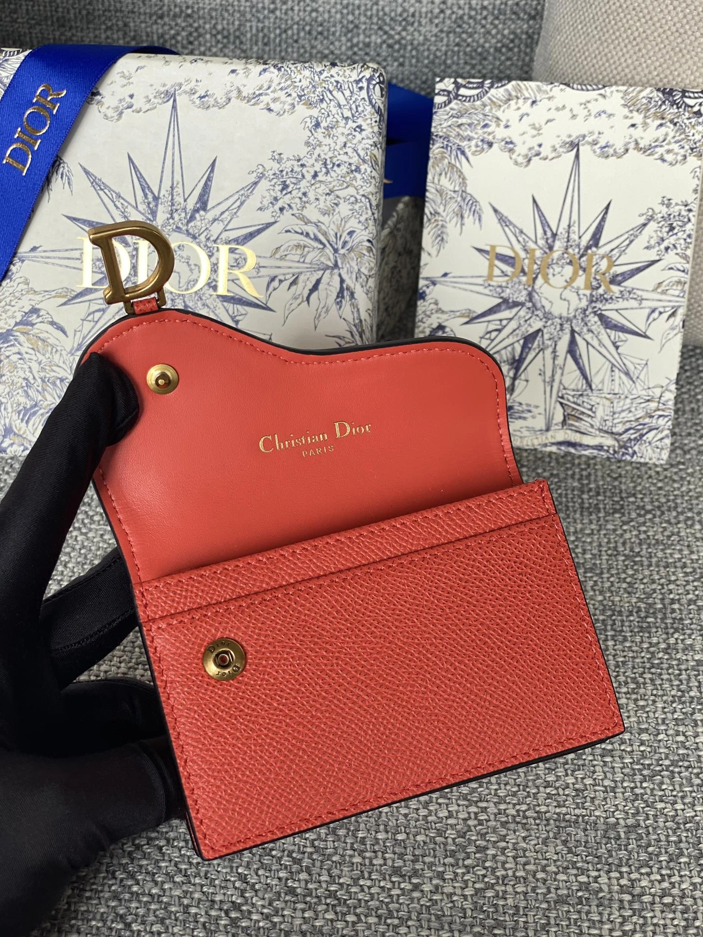 Christian Dior AAA Quality Card Case Stylish 6848