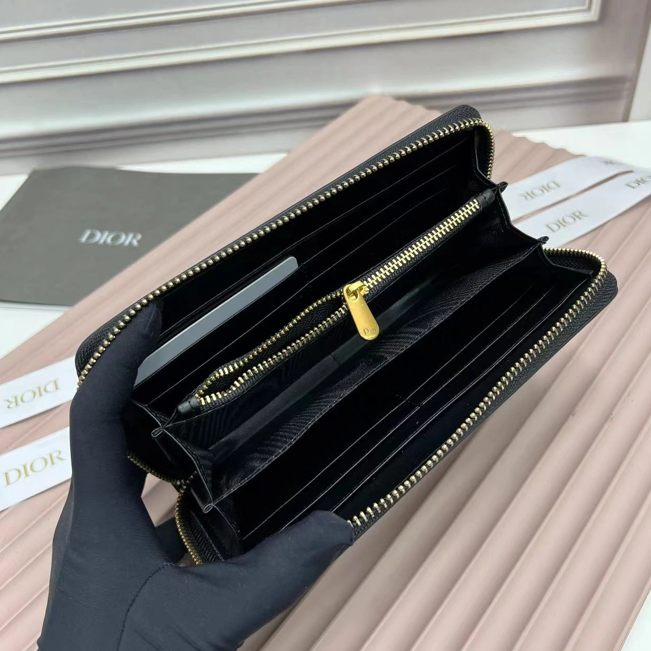 Christian Dior AAA Quality Wallets For Unisex Comfortable 9956