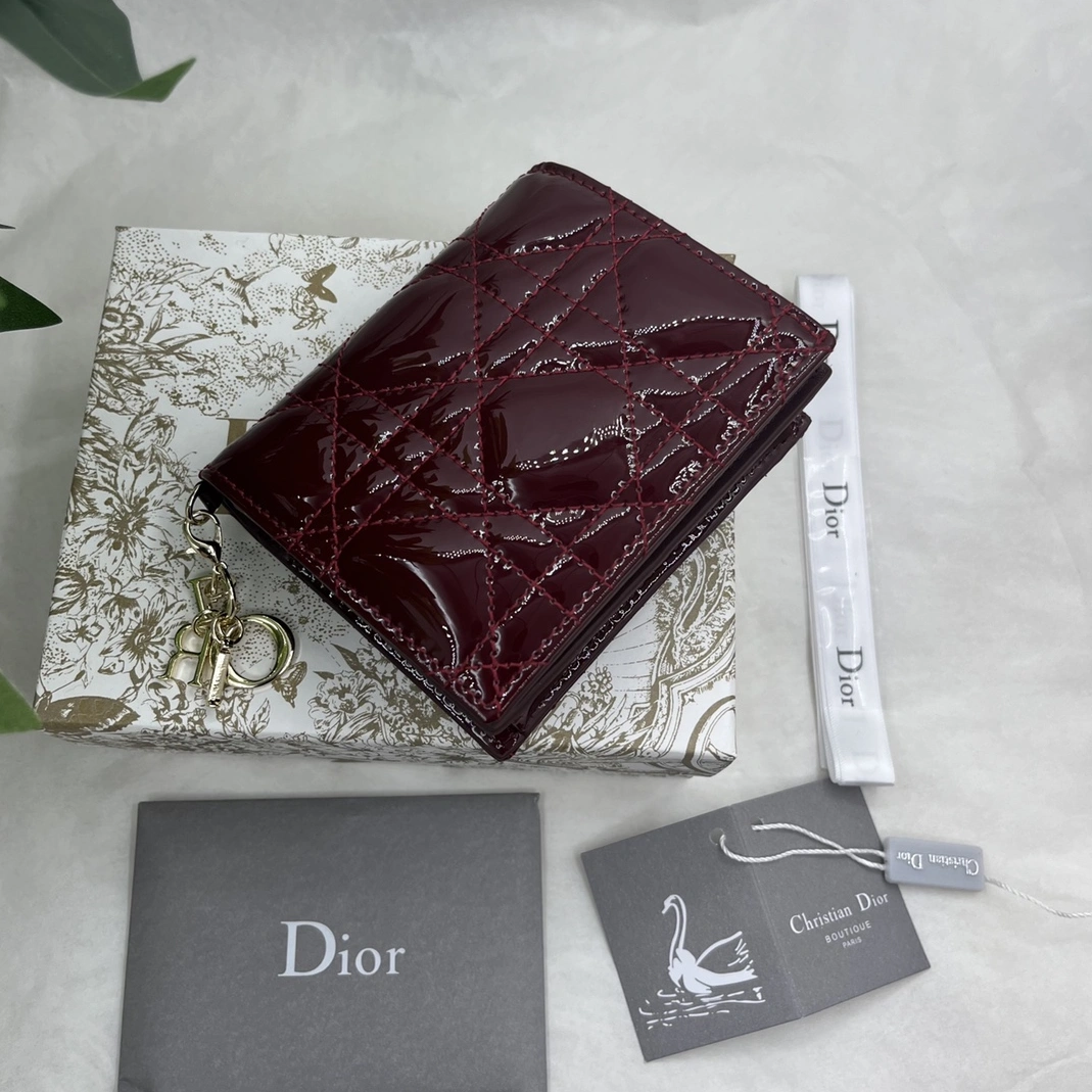Christian Dior AAA Quality Wallets For Women Breathable 3878