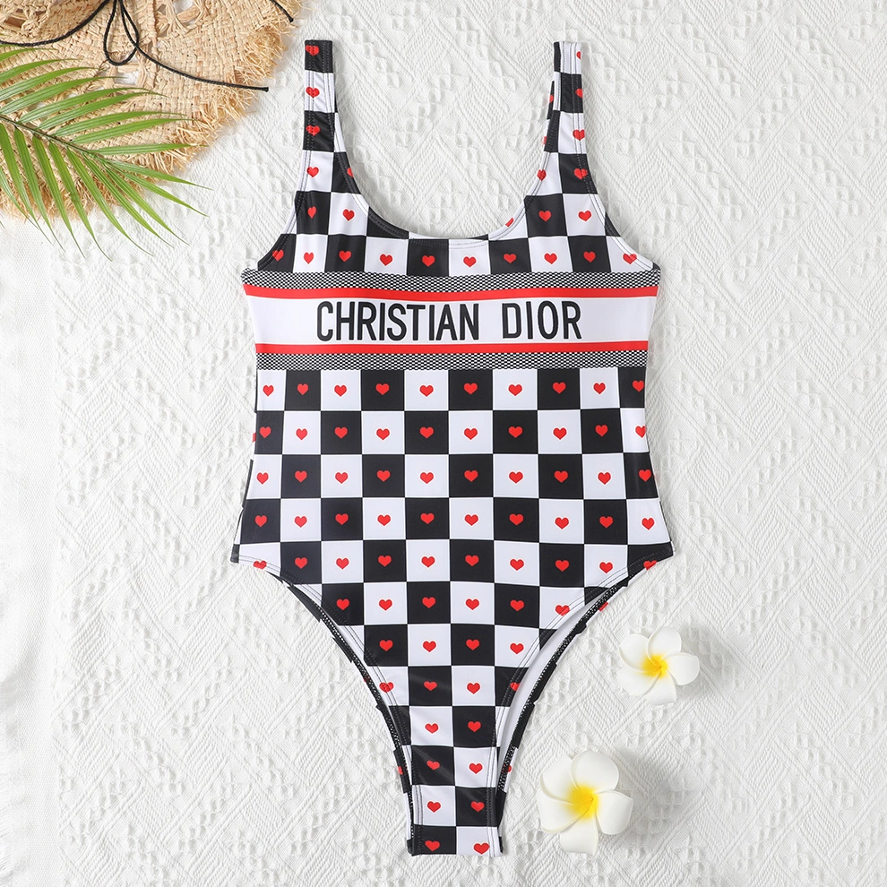 Christian Dior Bathing Suits Sleeveless For Women Bright 5247