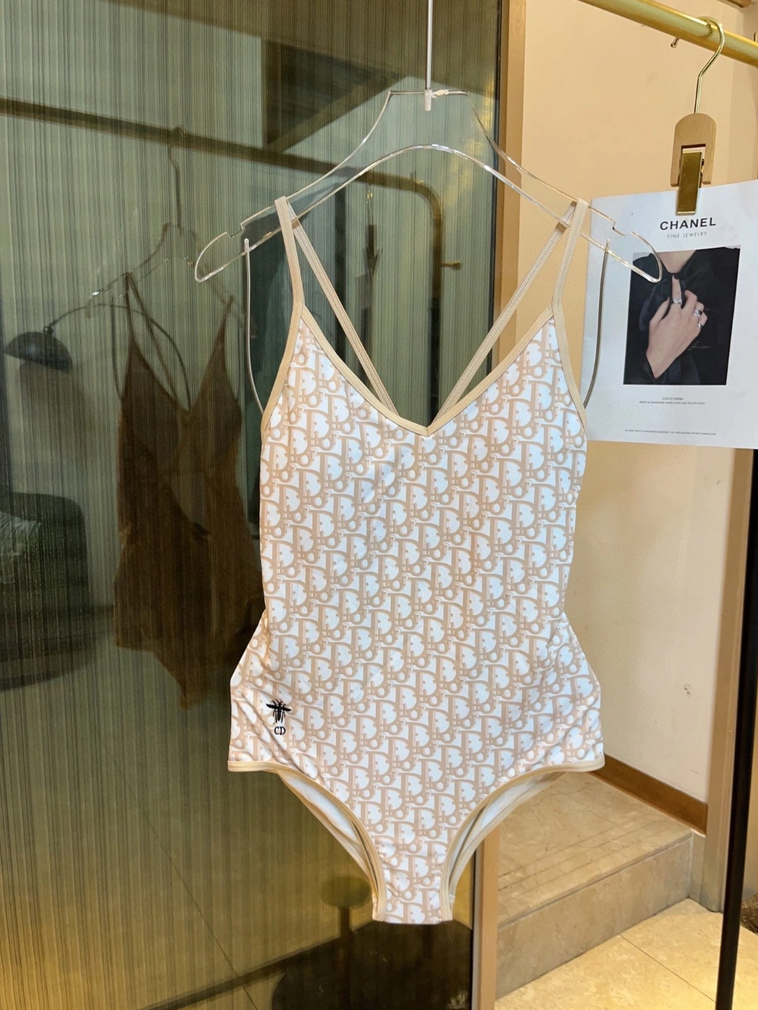 Christian Dior Bathing Suits Sleeveless For Women Cozy 9584