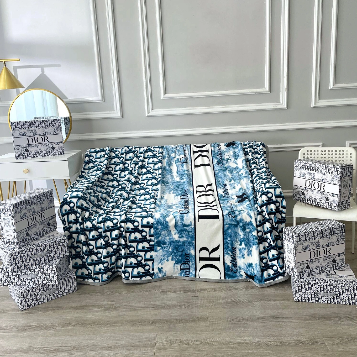 Christian Dior Blankets Durable 1840