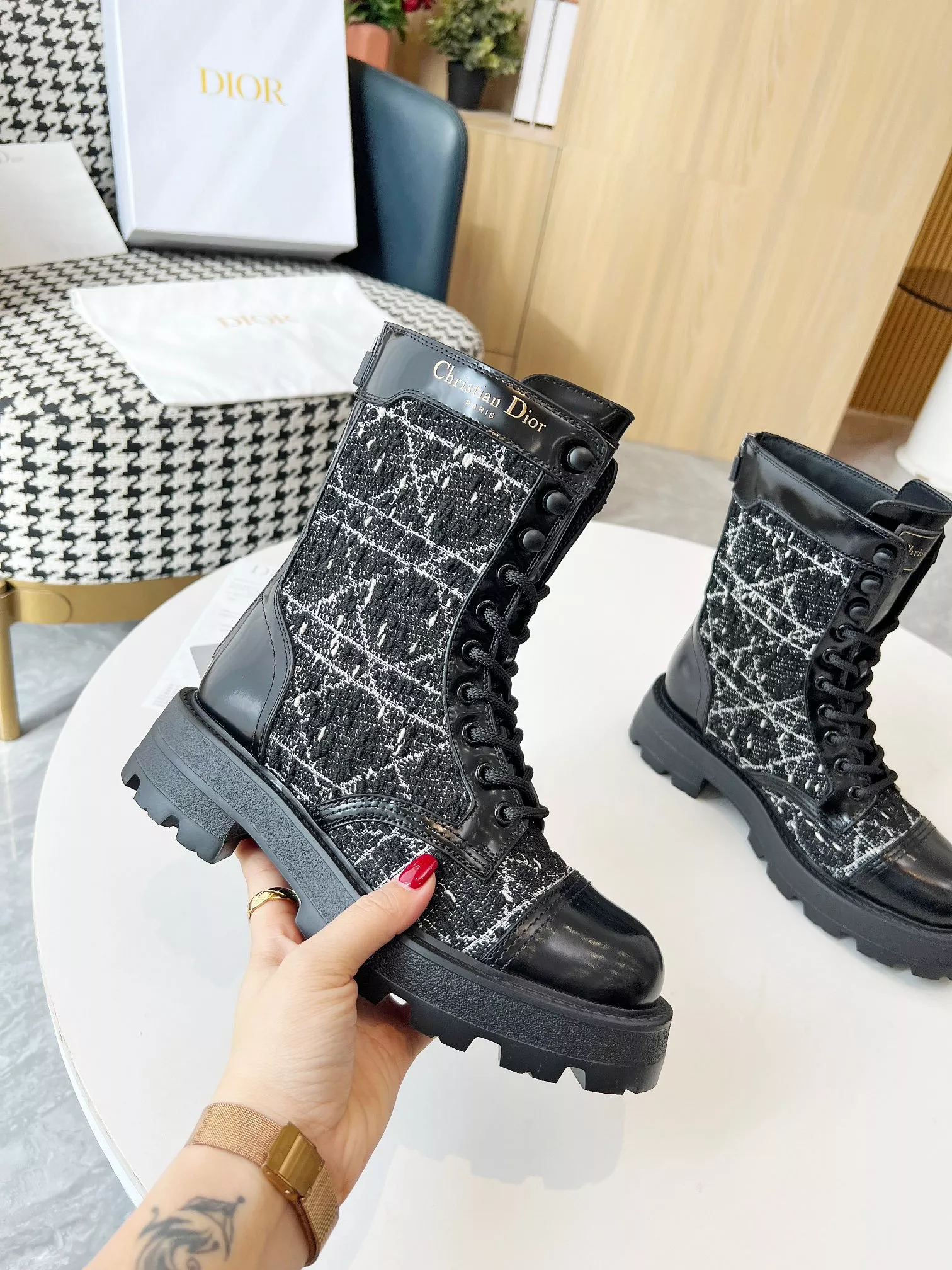 Christian Dior Boots For Women Efficient 6042
