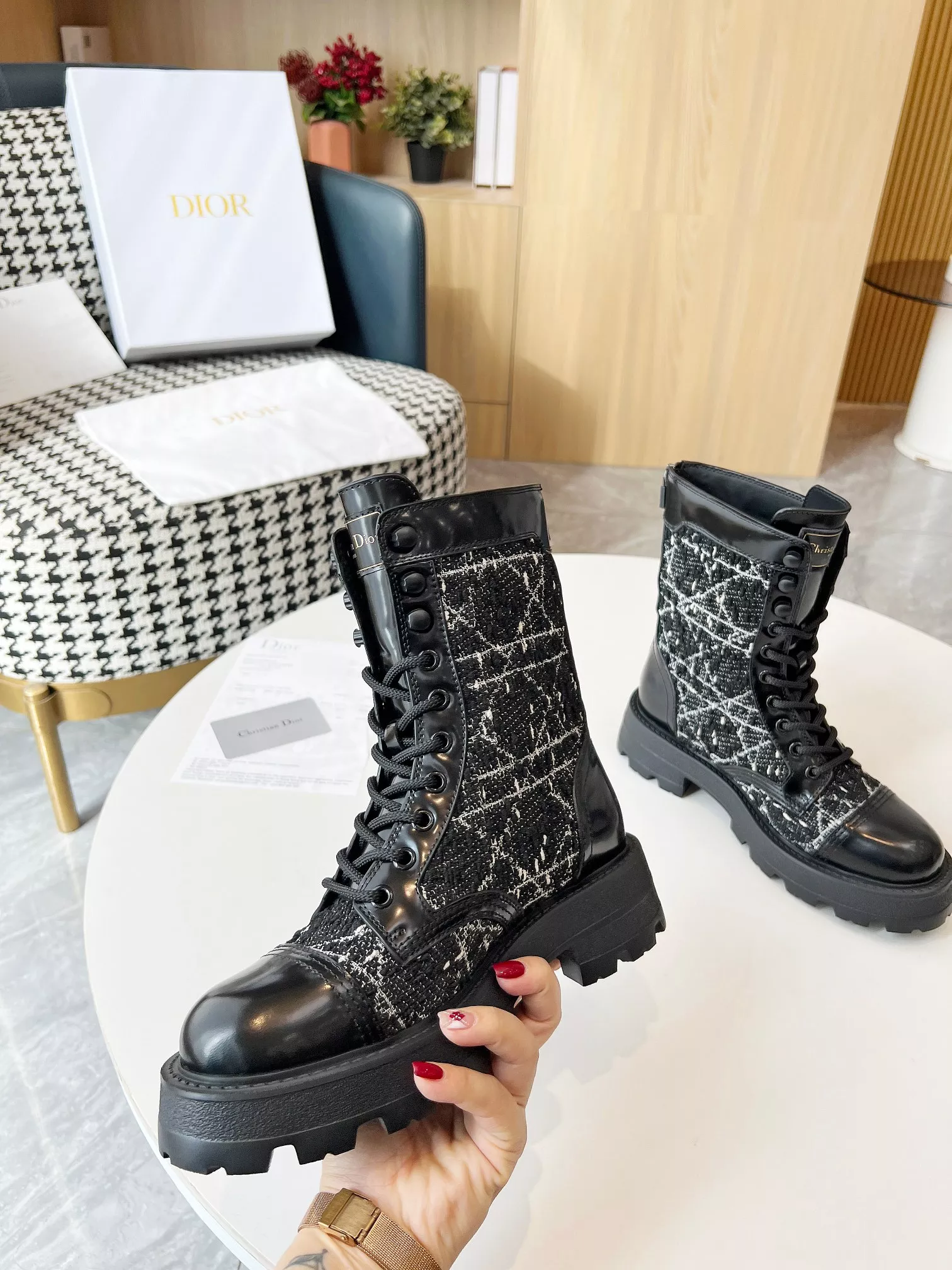 Christian Dior Boots For Women Efficient 6042