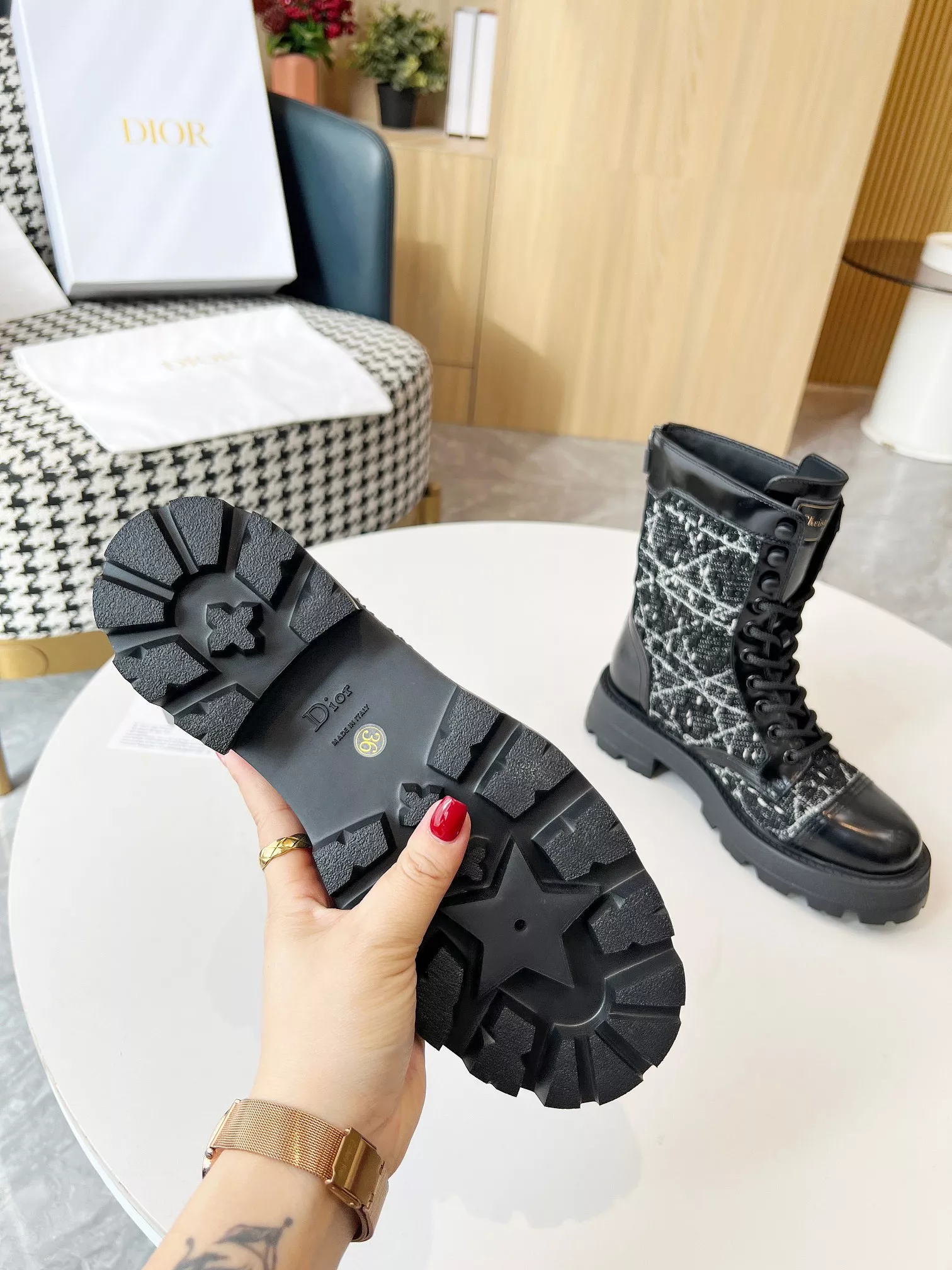 Christian Dior Boots For Women Efficient 6042