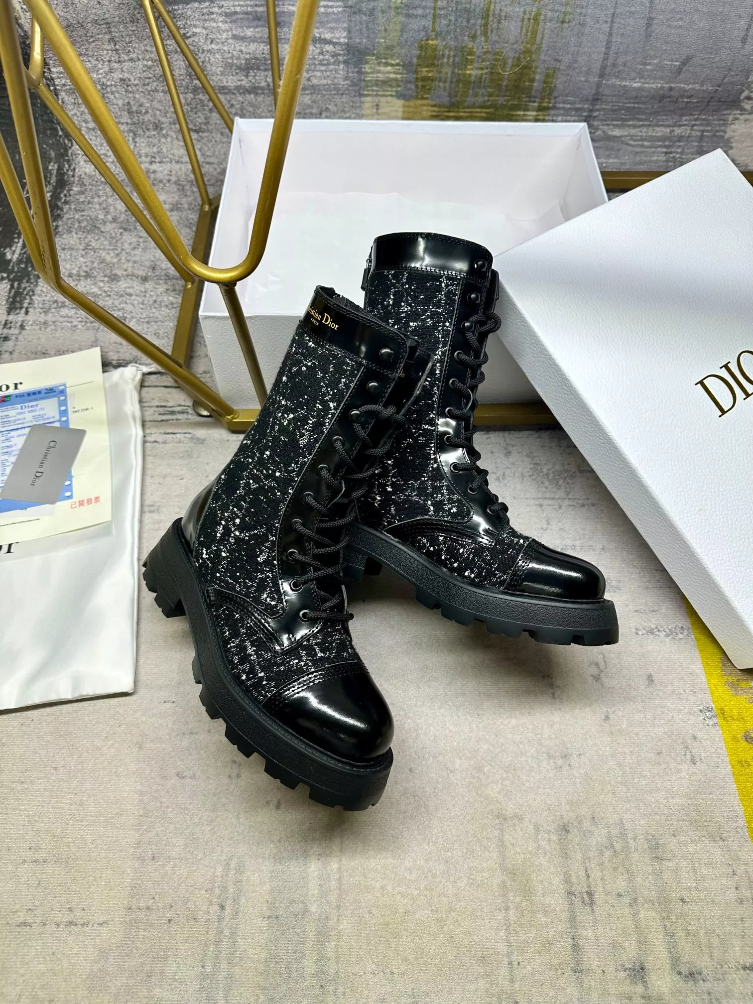Christian Dior Boots For Women Sleek 760