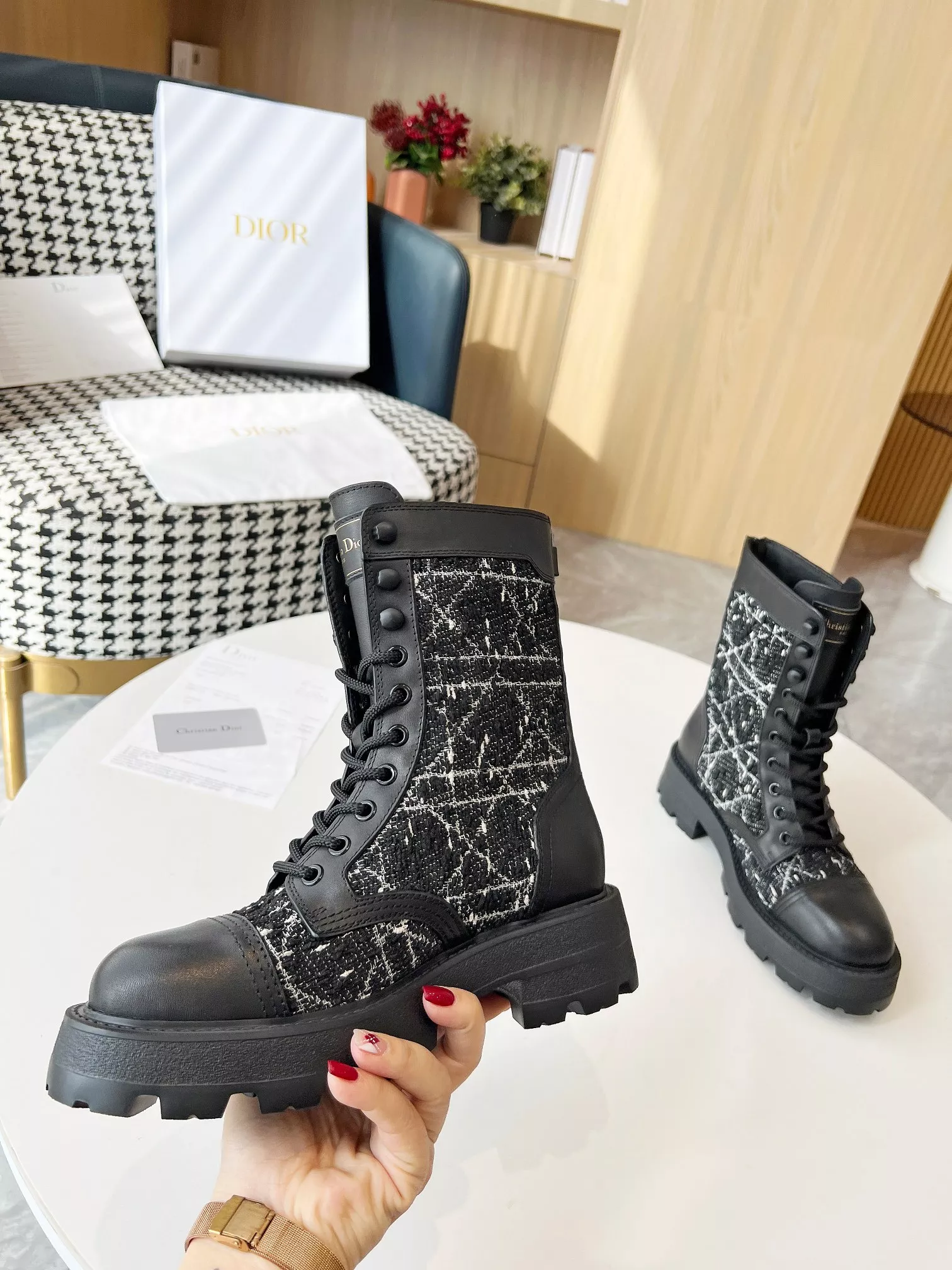 Christian Dior Boots For Women Trendy 8838