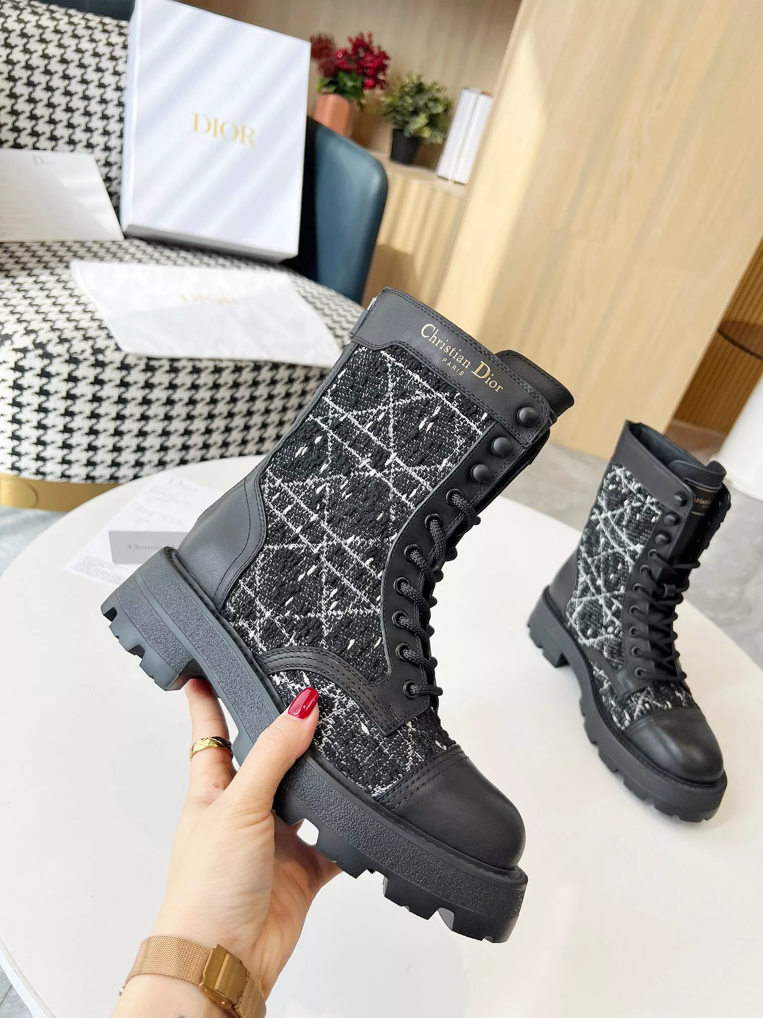 Christian Dior Boots For Women Trendy 8838