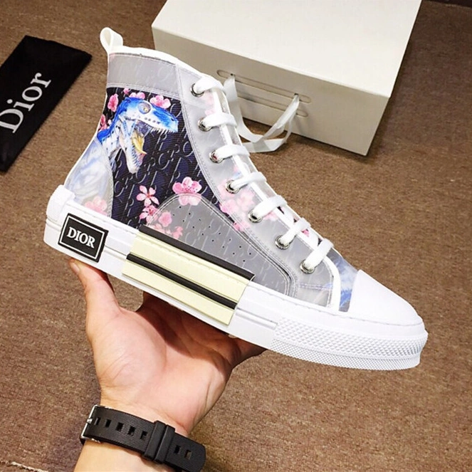 Christian Dior CD High Tops Shoes For Men Bright 9841