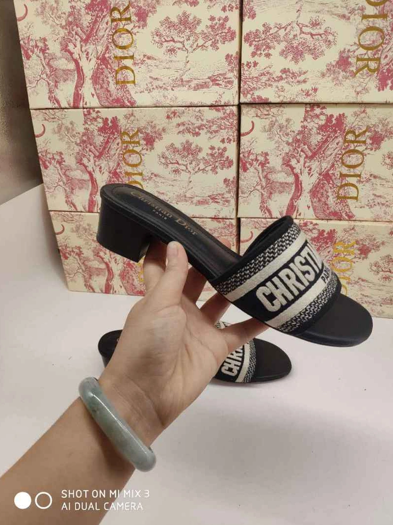 Christian Dior CD Slippers For Women Sophisticated 3849