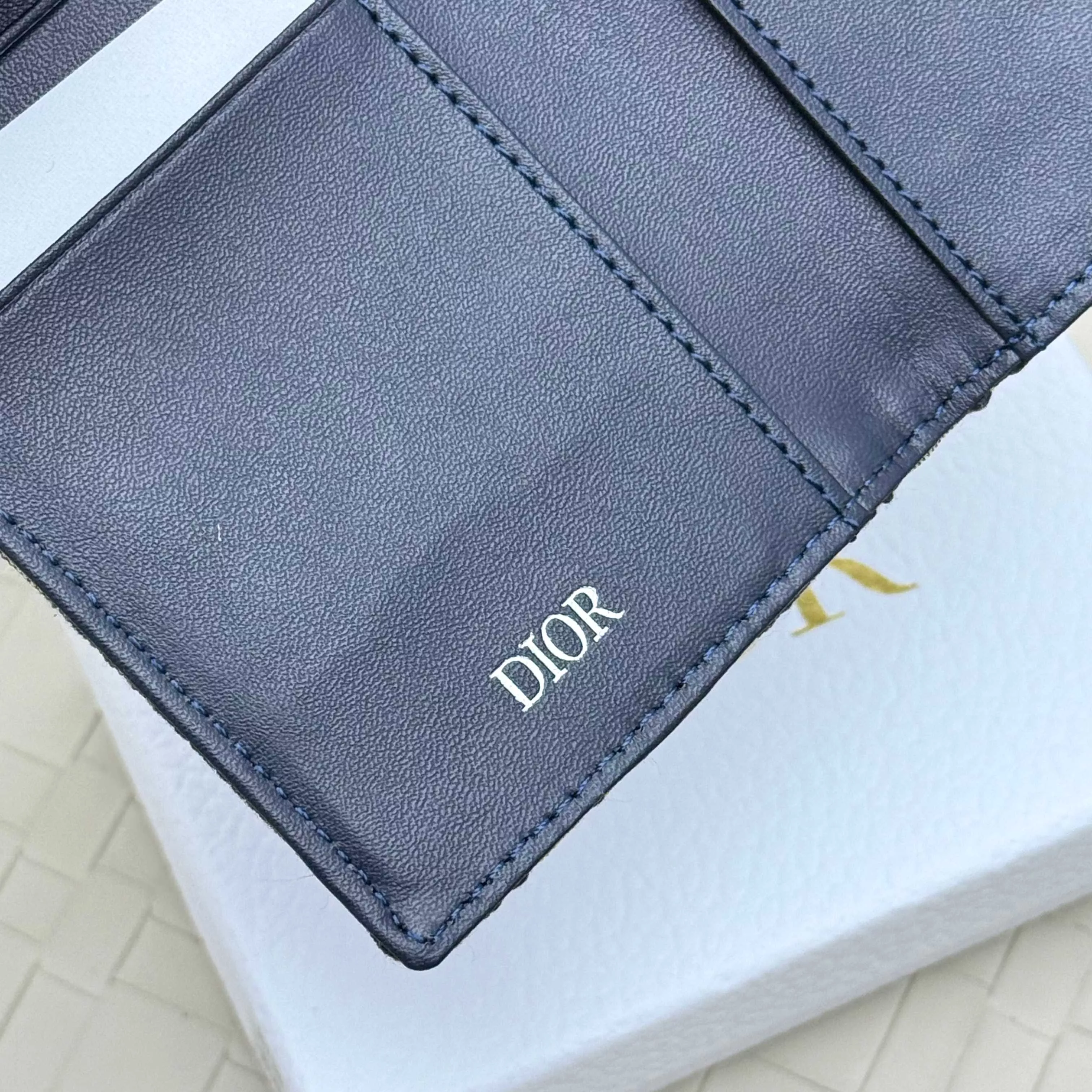 Christian Dior Card Case Breathable 1826