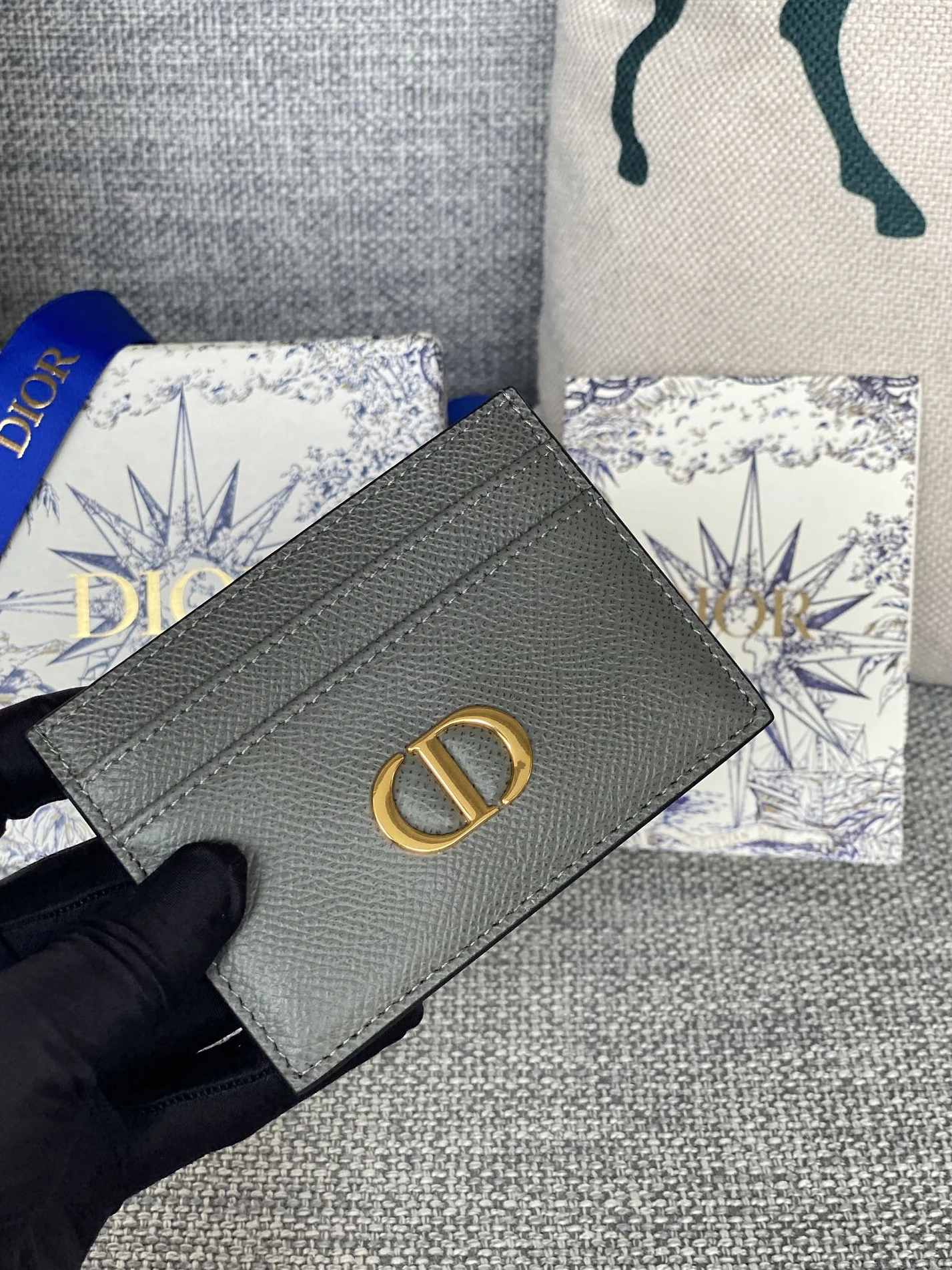 Christian Dior Card Case Comfortable 6620