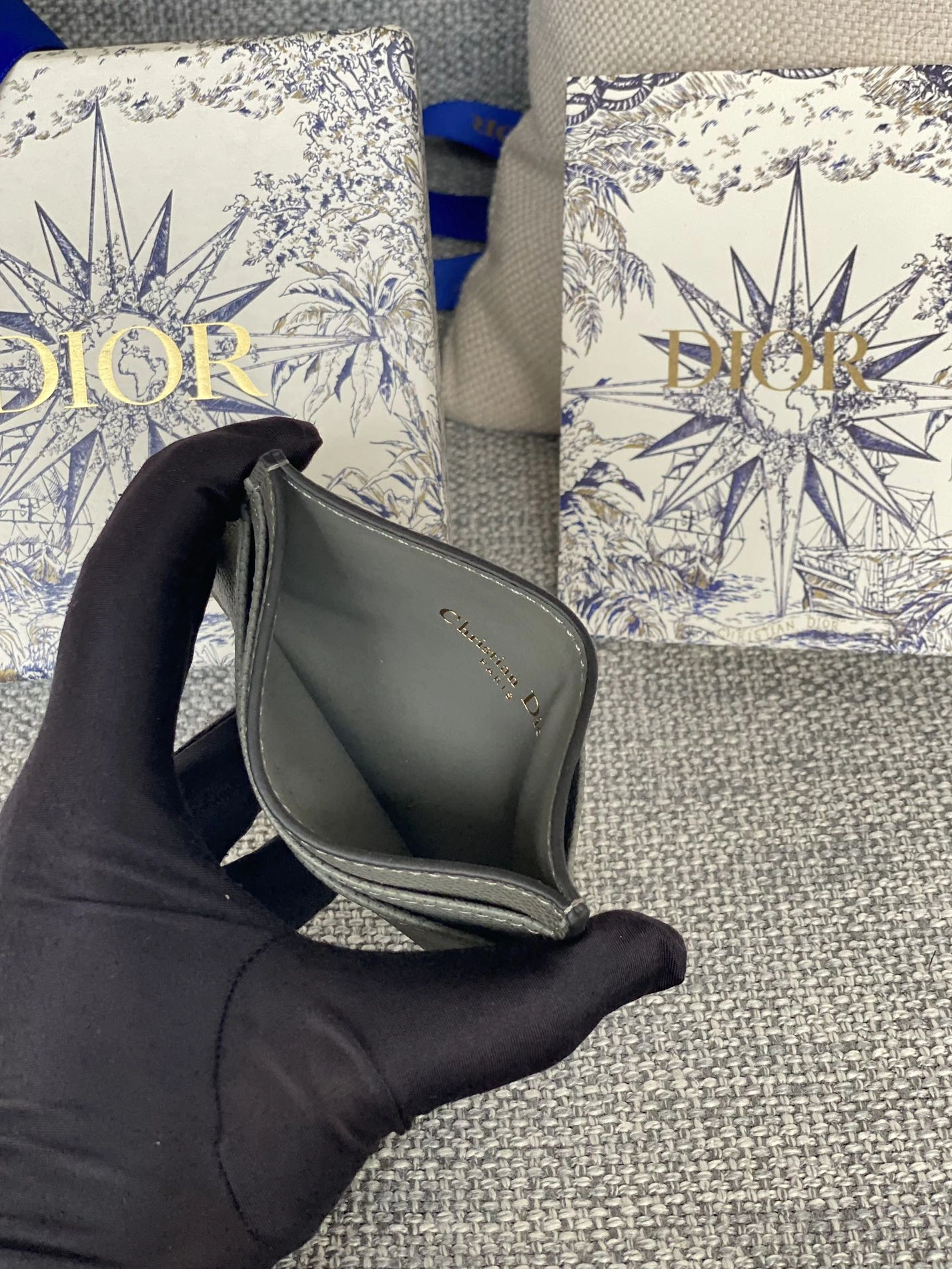 Christian Dior Card Case Comfortable 6620