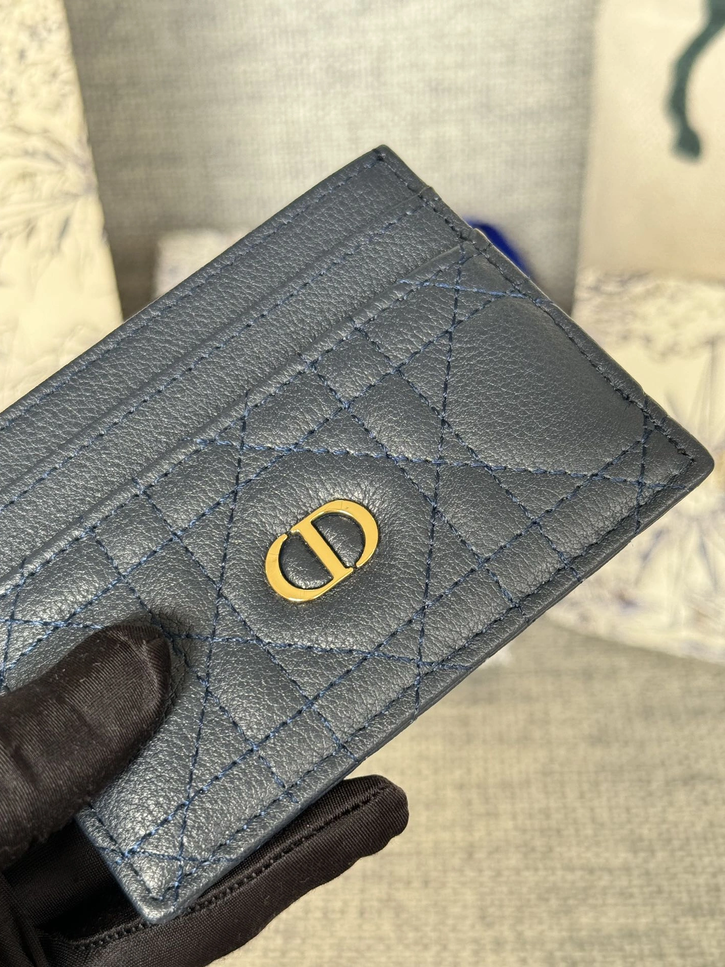 Christian Dior Card Case Durable 2772