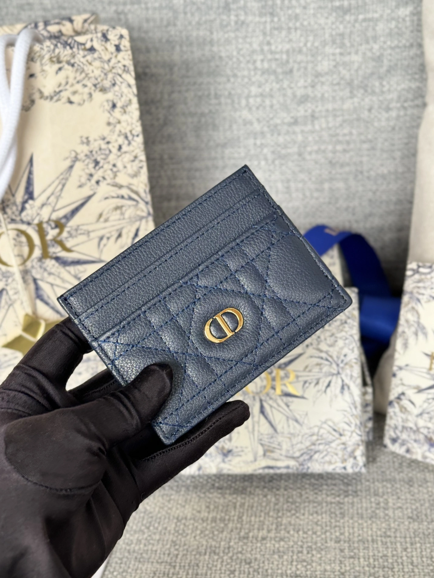 Christian Dior Card Case Durable 2772