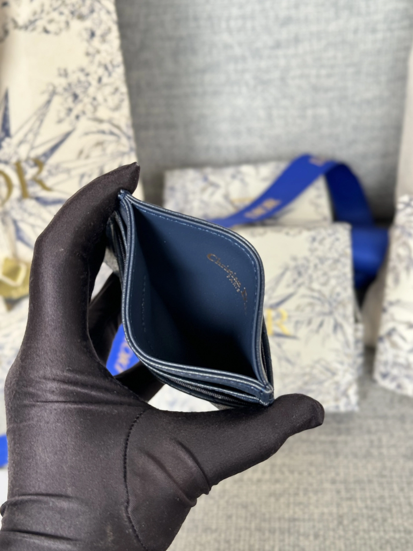 Christian Dior Card Case Durable 2772