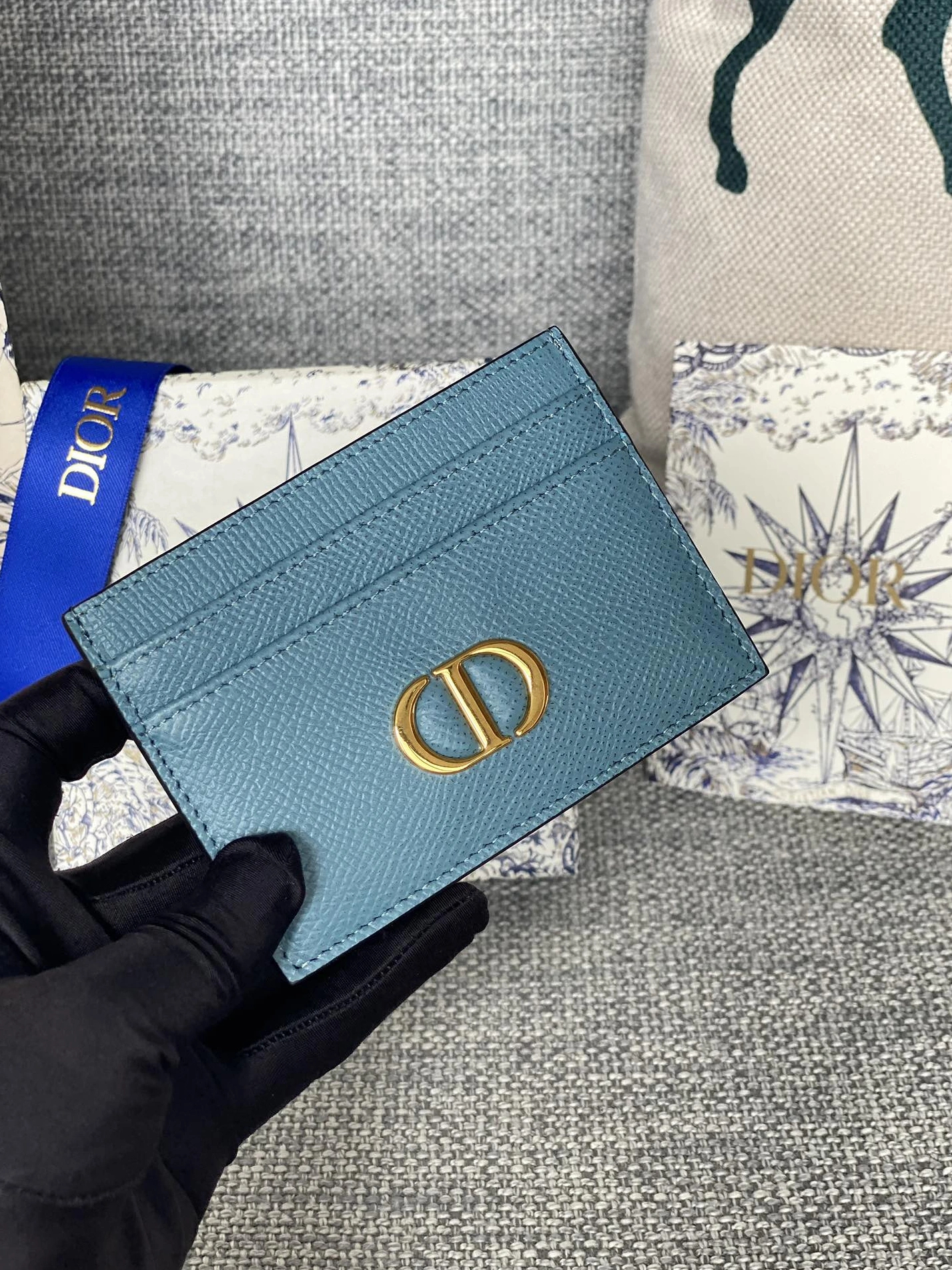 Christian Dior Card Case Durable 7588