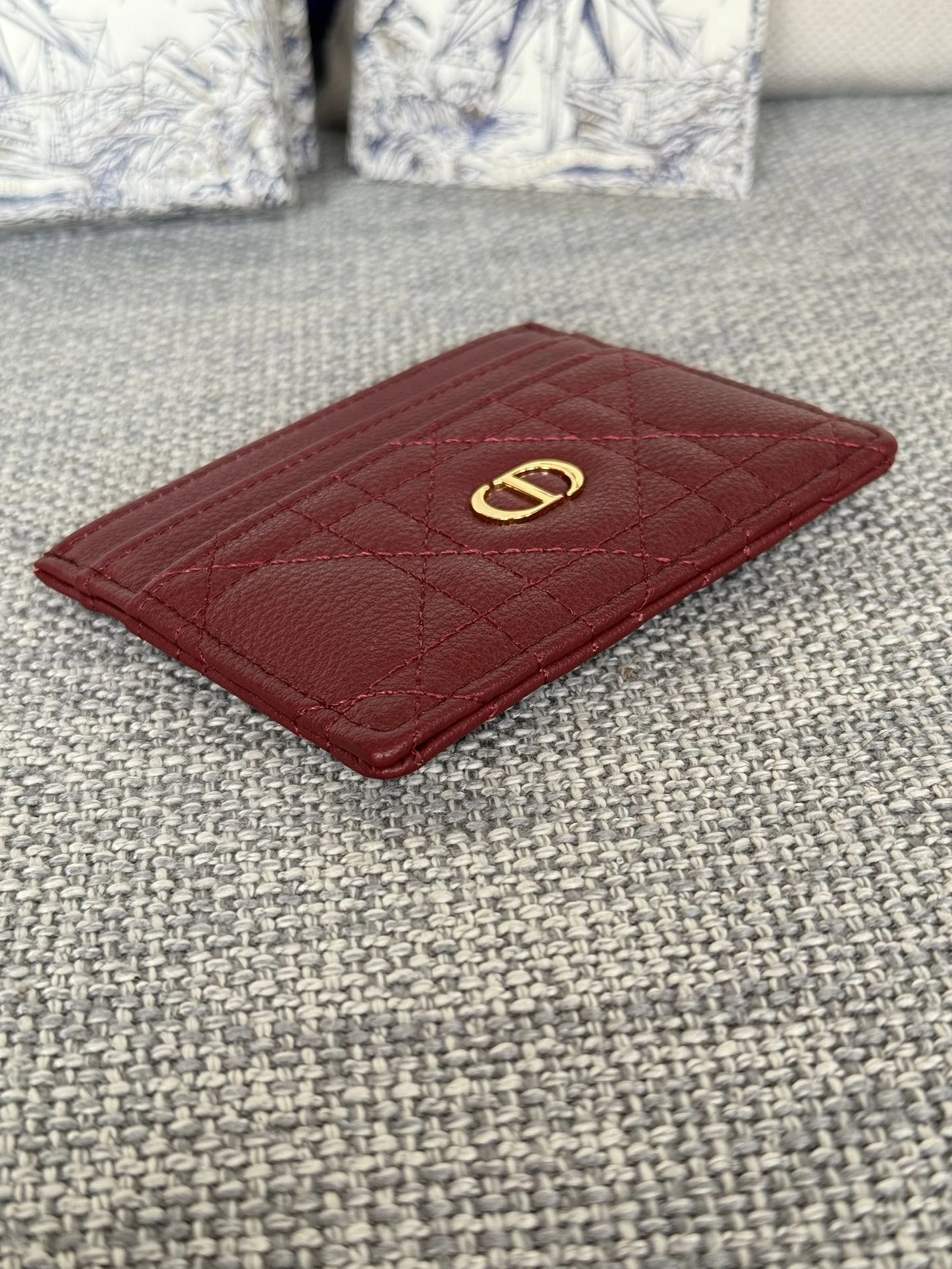 Christian Dior Card Case Elegant 7154