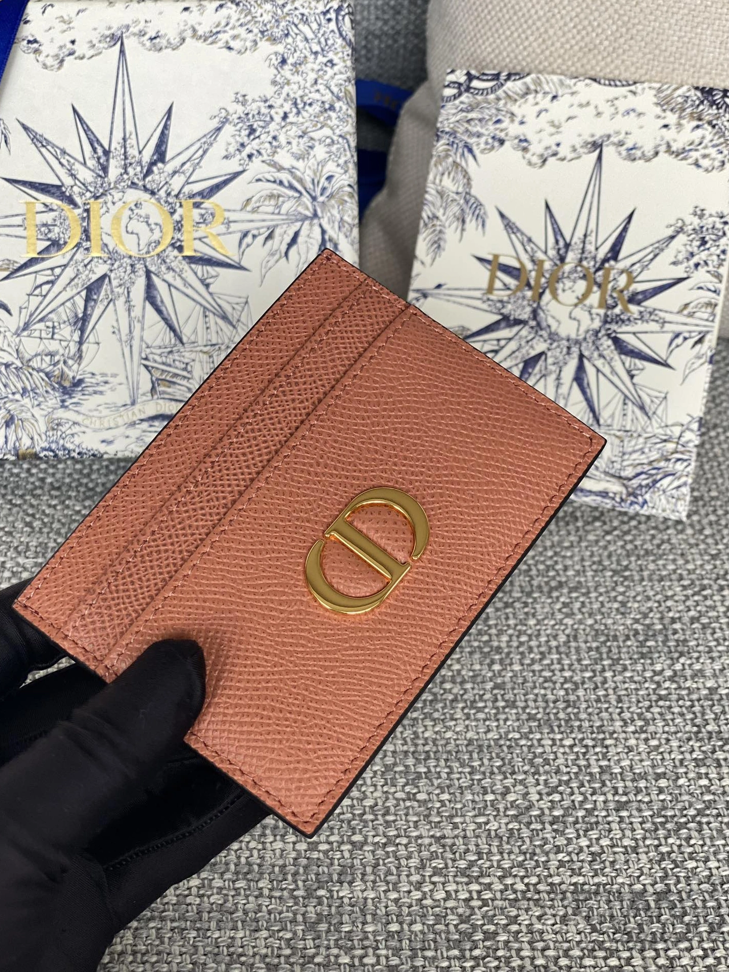 Christian Dior Card Case Flexible 4277