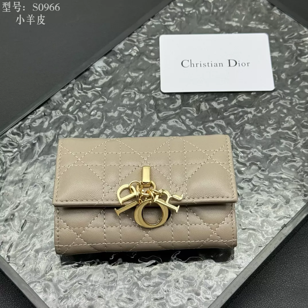 Christian Dior Card Case For Women Breathable 6081