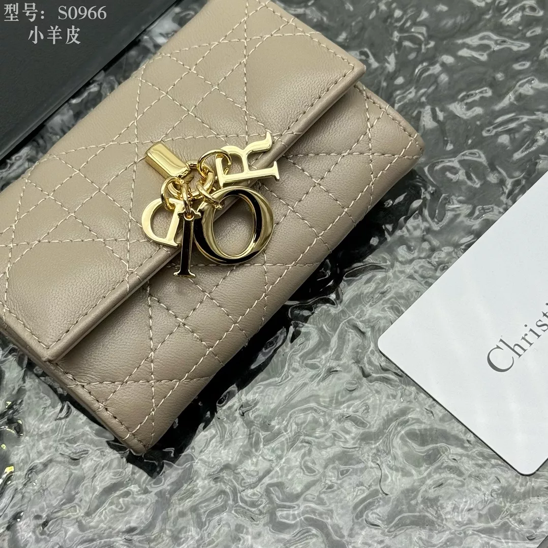 Christian Dior Card Case For Women Breathable 6081