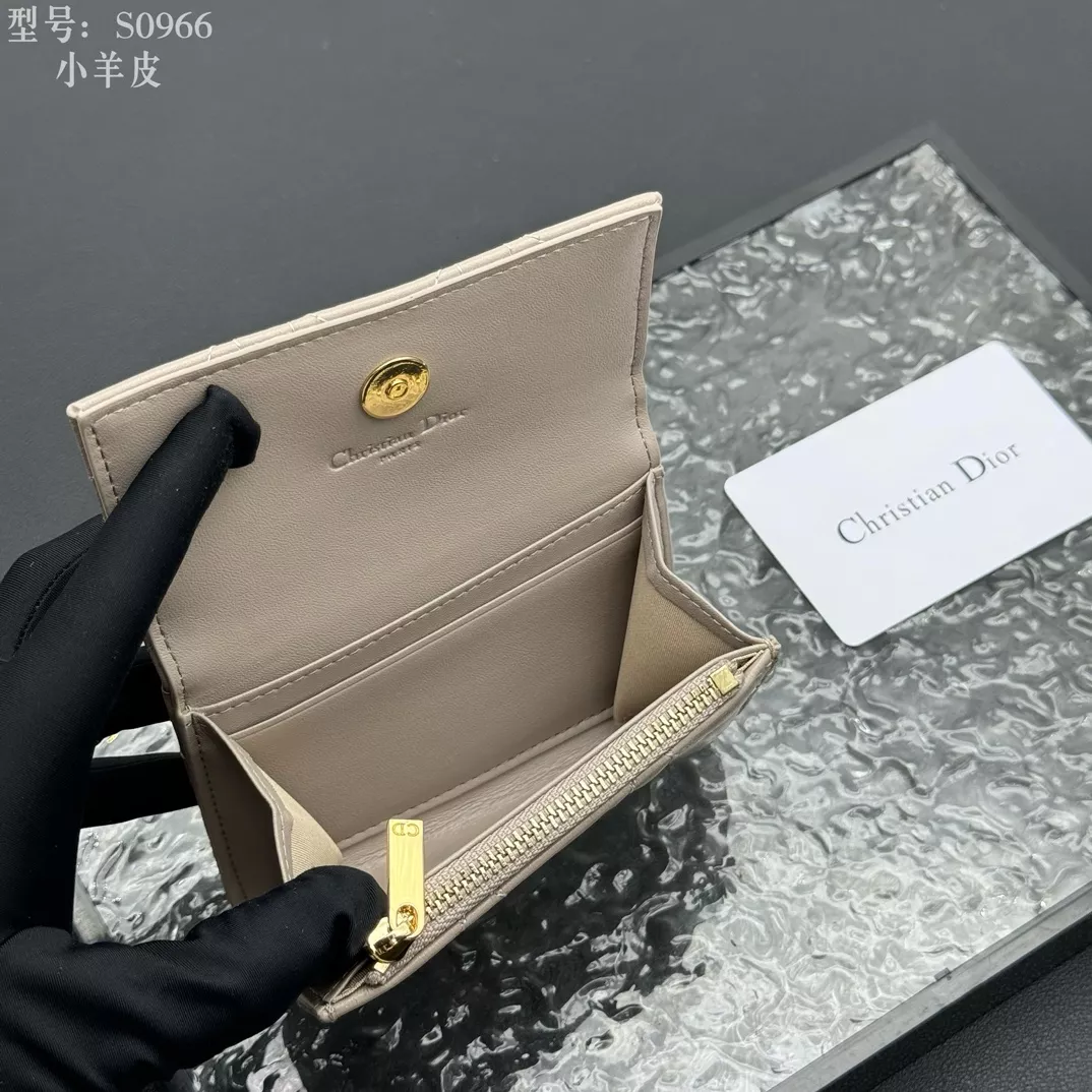 Christian Dior Card Case For Women Breathable 6081