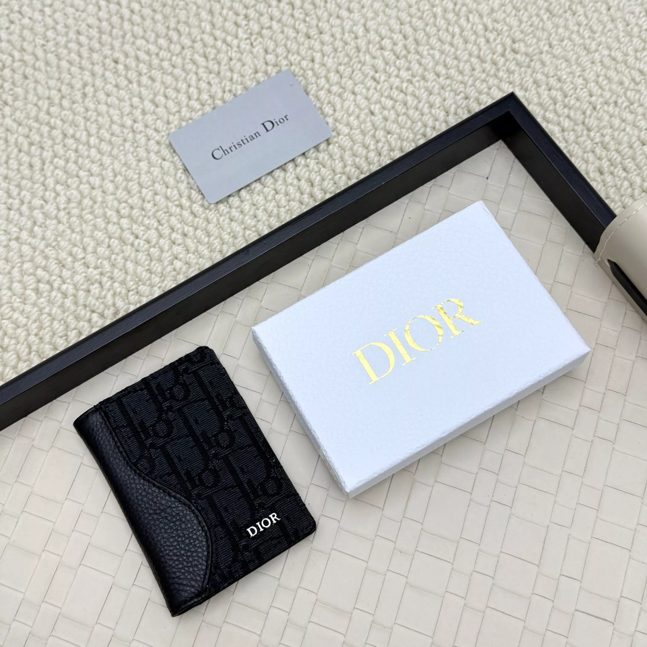 Christian Dior Card Case Lightweight 3766