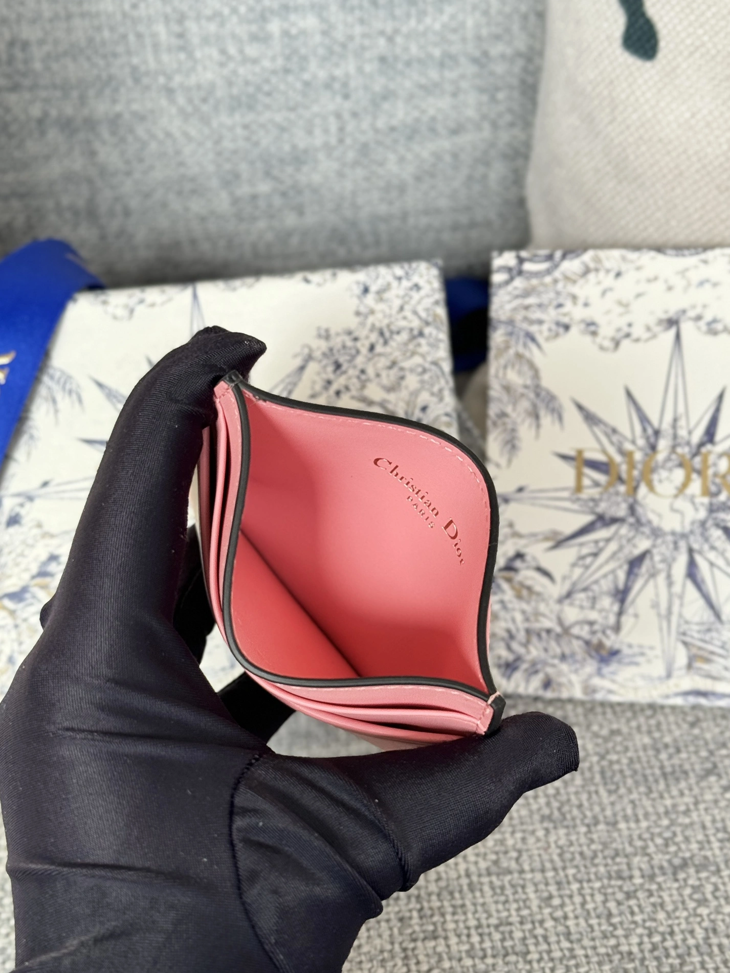 Christian Dior Card Case Lightweight 4455