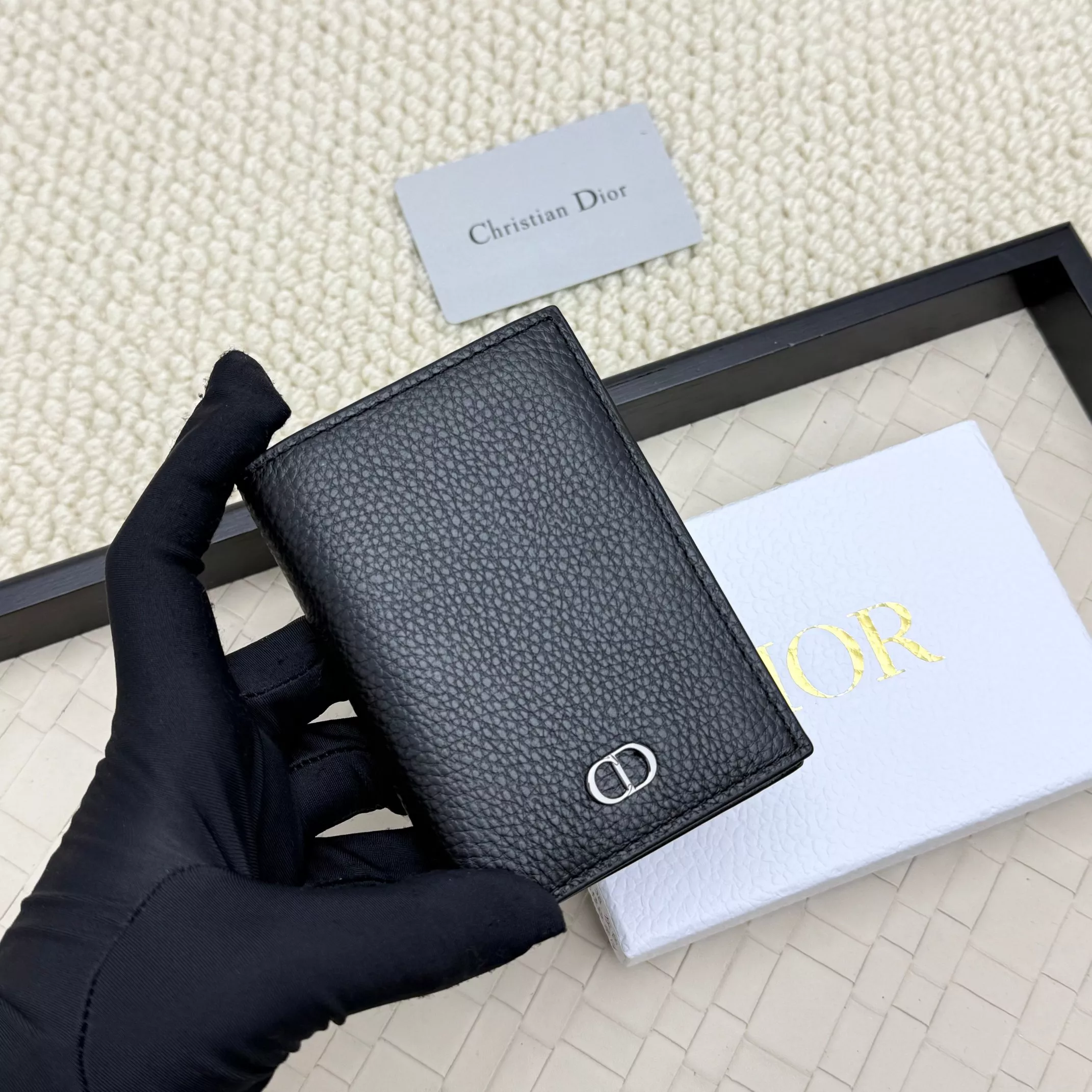 Christian Dior Card Case Sleek 4204