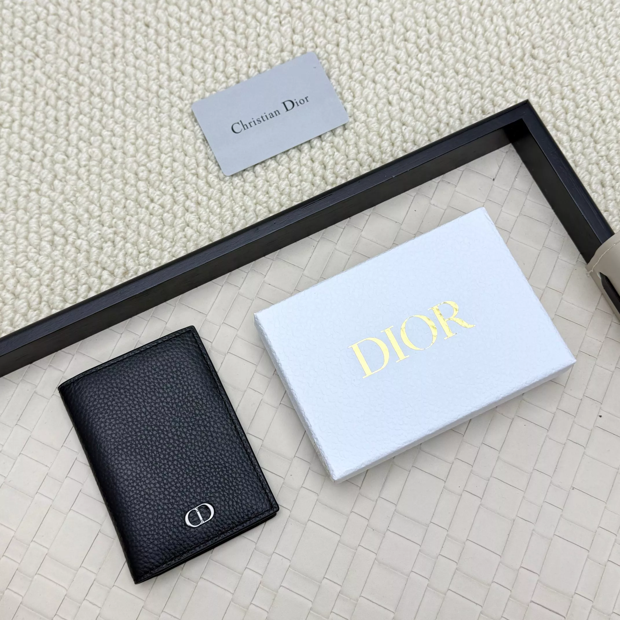 Christian Dior Card Case Sleek 4204