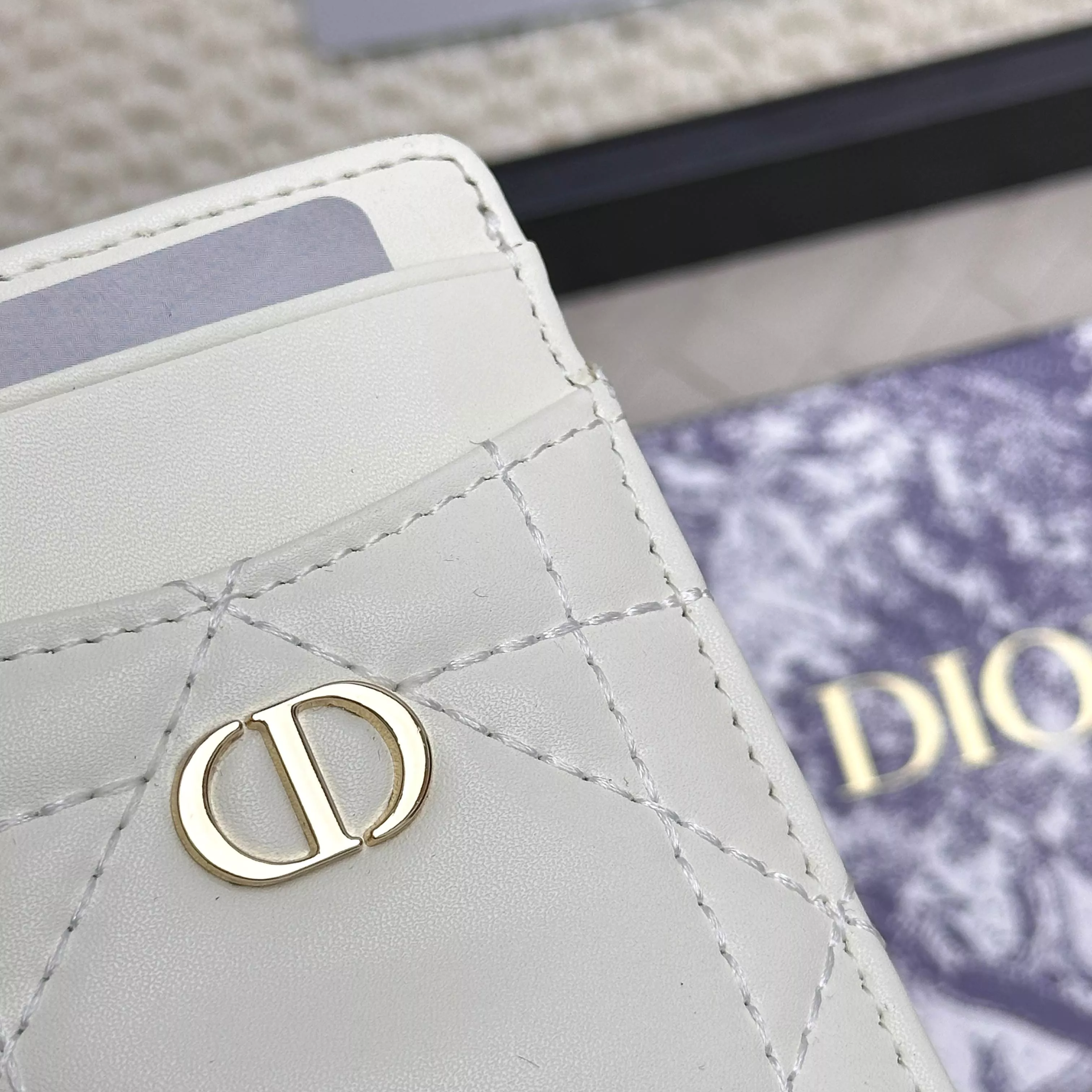 Christian Dior Card Case Stylish 3944