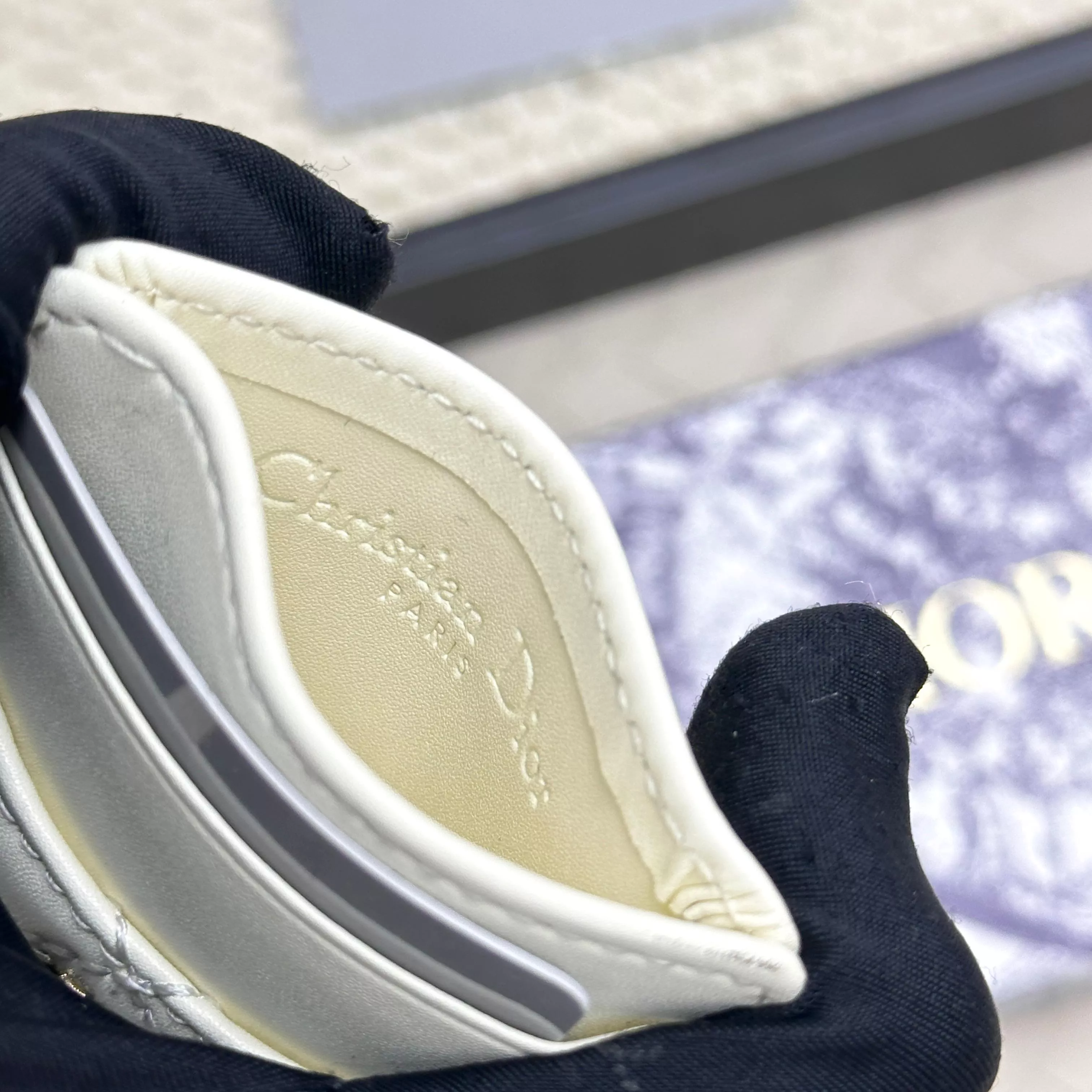 Christian Dior Card Case Stylish 3944
