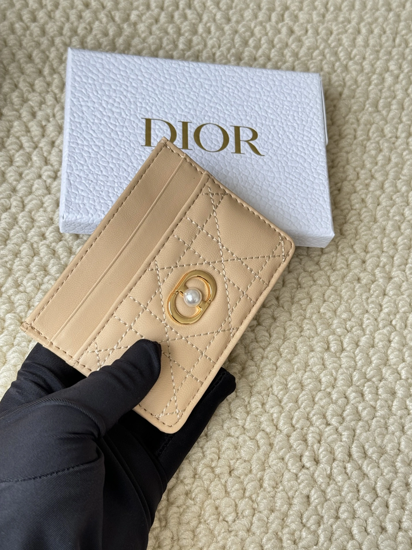 Christian Dior Card Case Timeless 1402