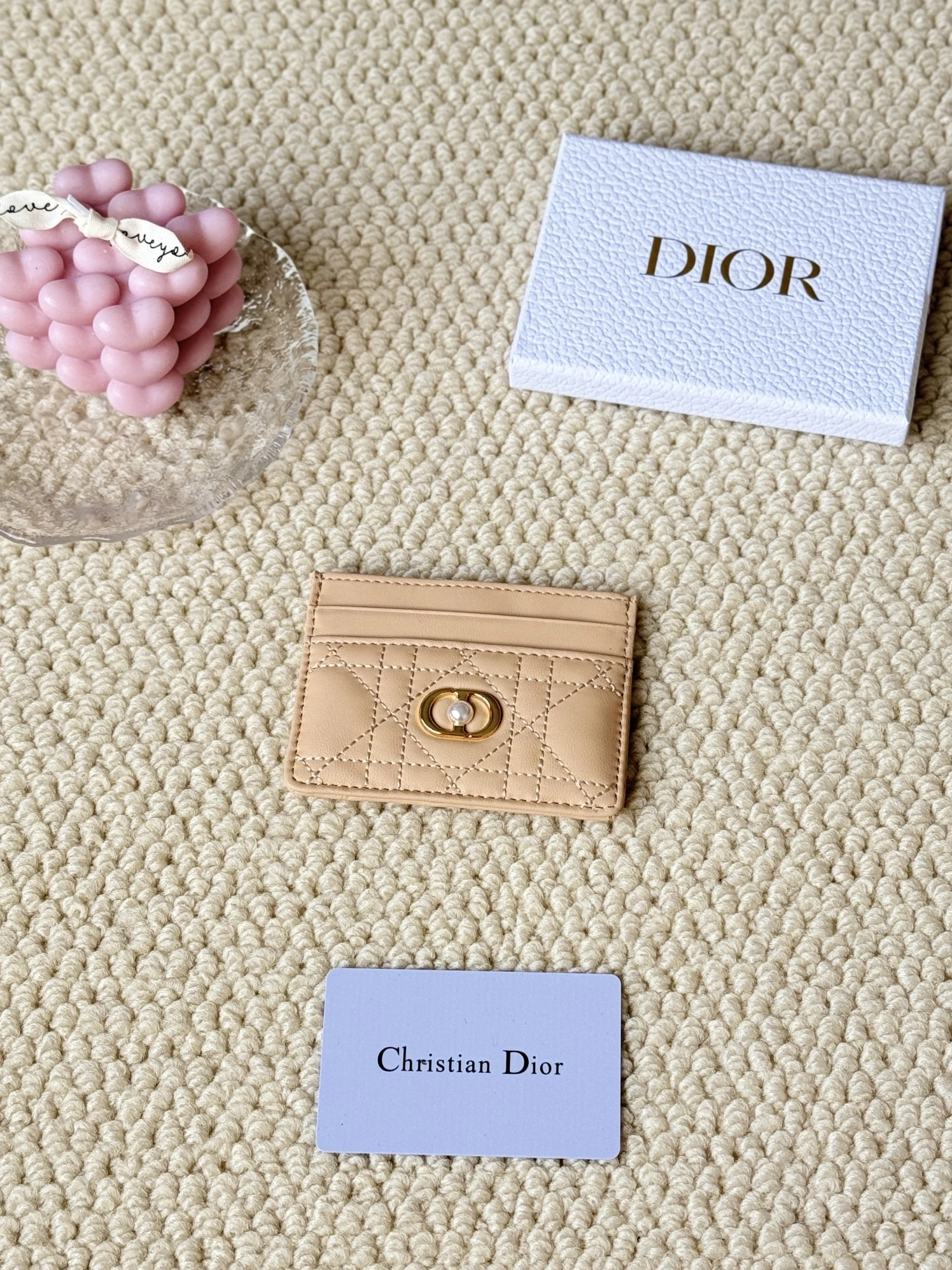 Christian Dior Card Case Timeless 1402