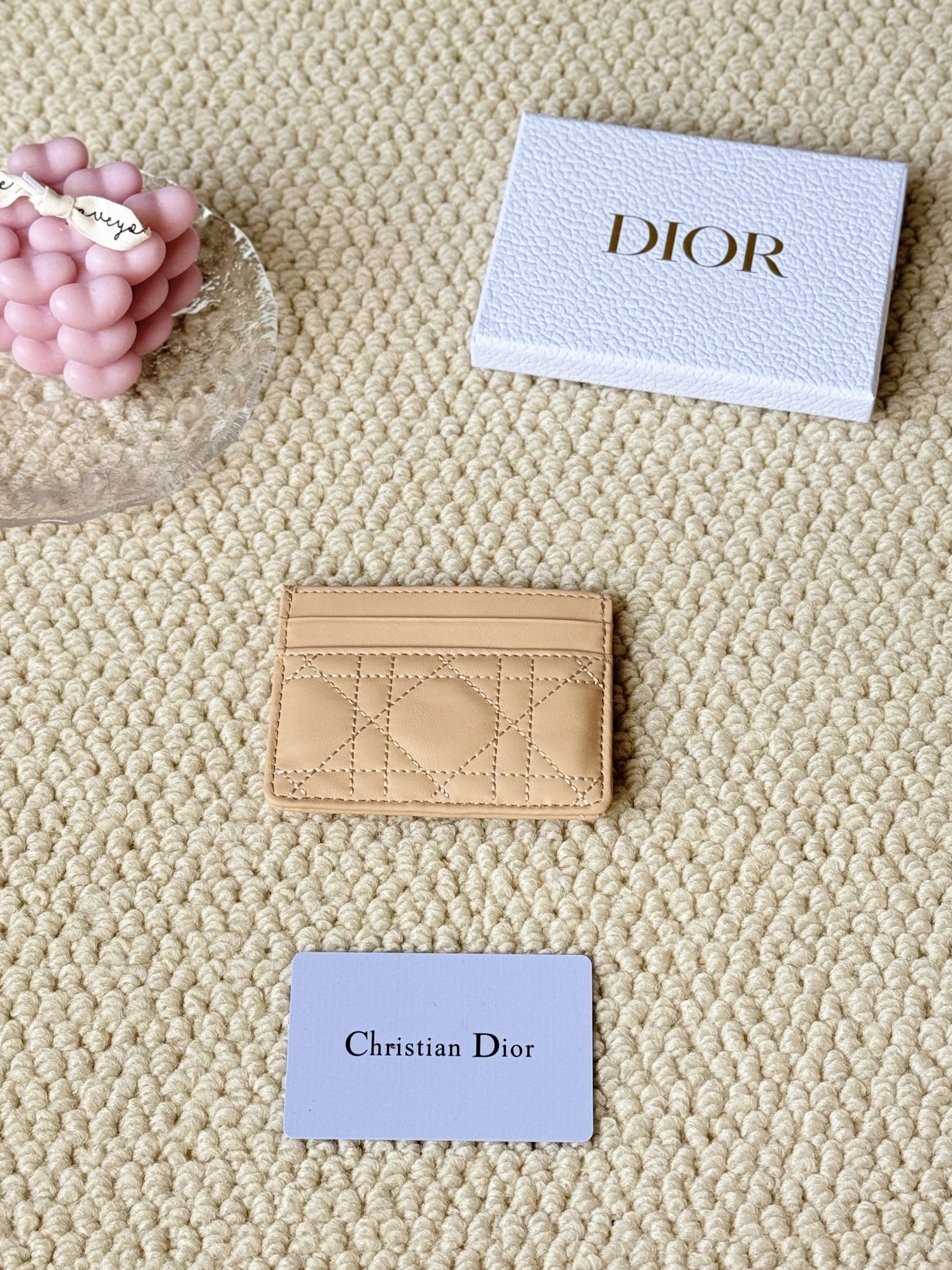 Christian Dior Card Case Timeless 1402
