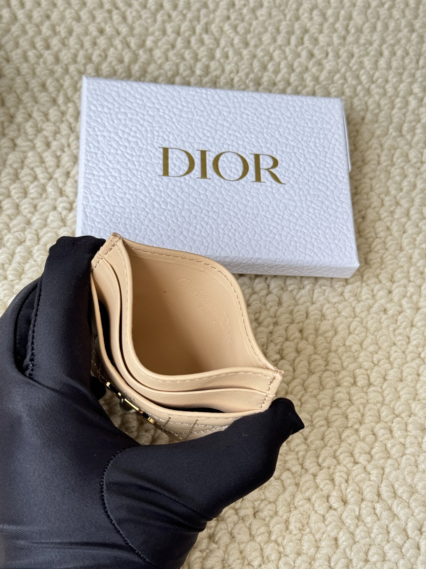 Christian Dior Card Case Timeless 1402