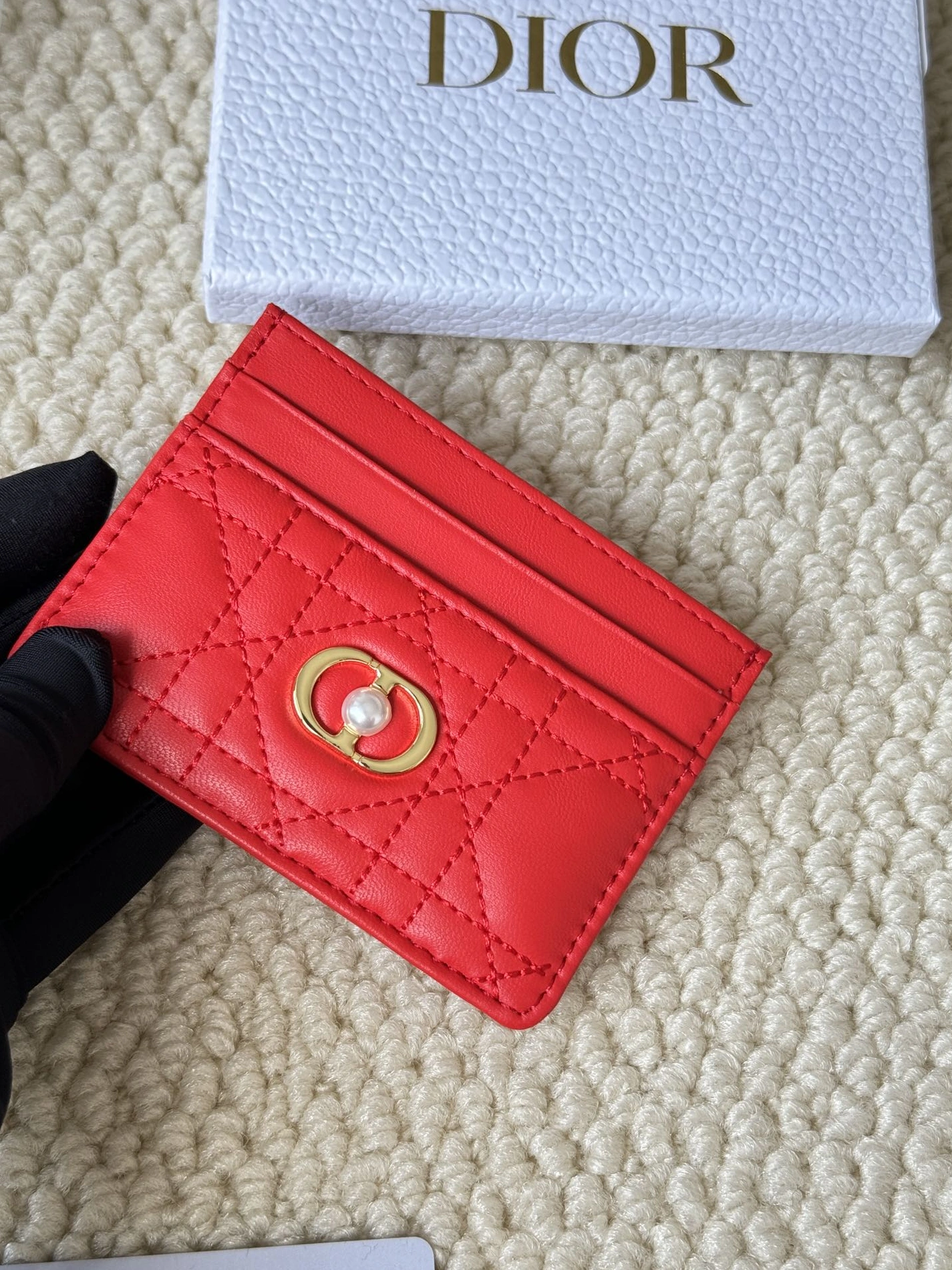 Christian Dior Card Case Timeless 3731