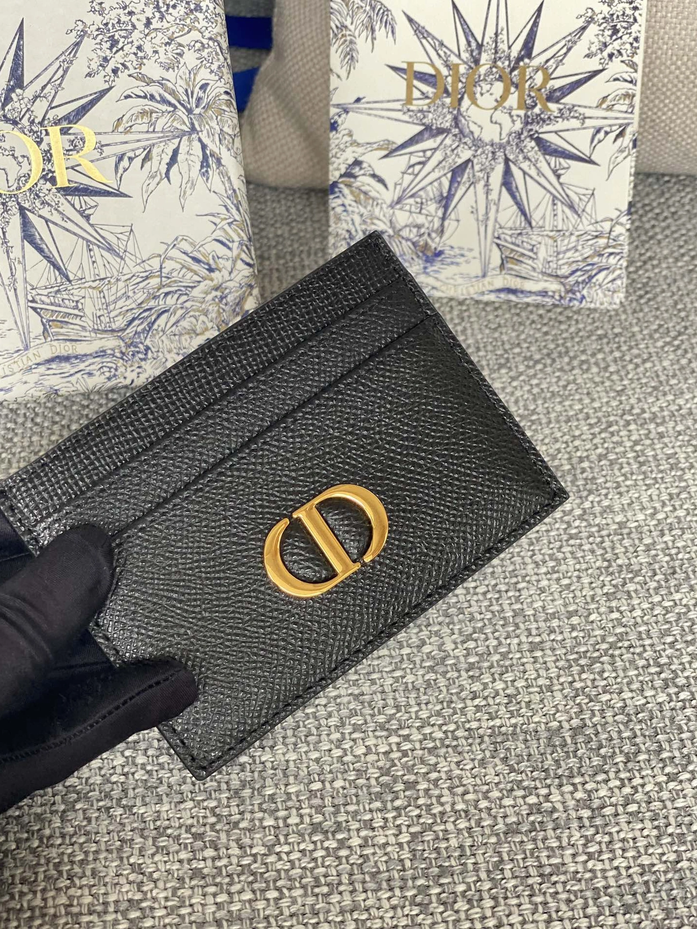 Christian Dior Card Case Timeless 6102