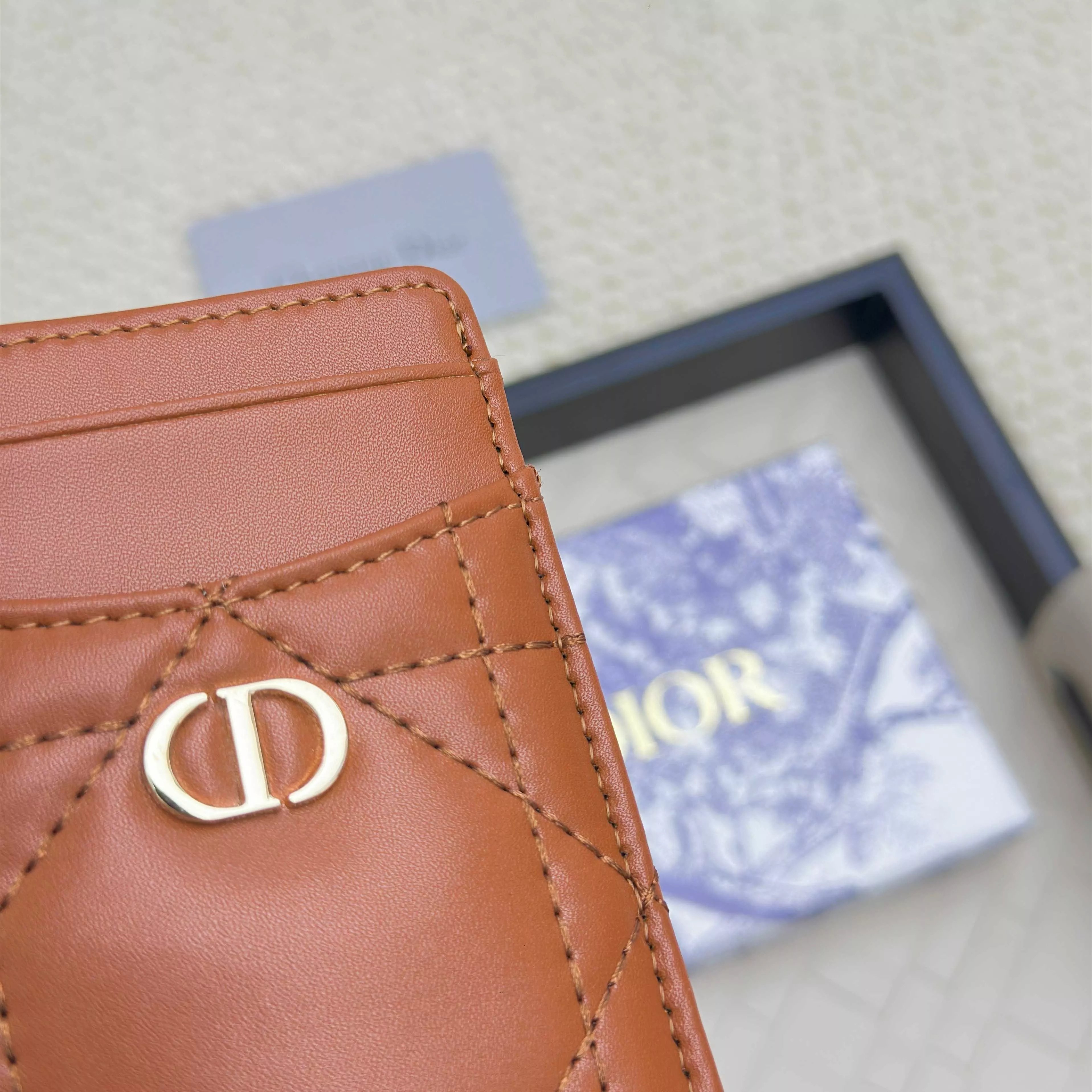 Christian Dior Card Case Timeless 8826