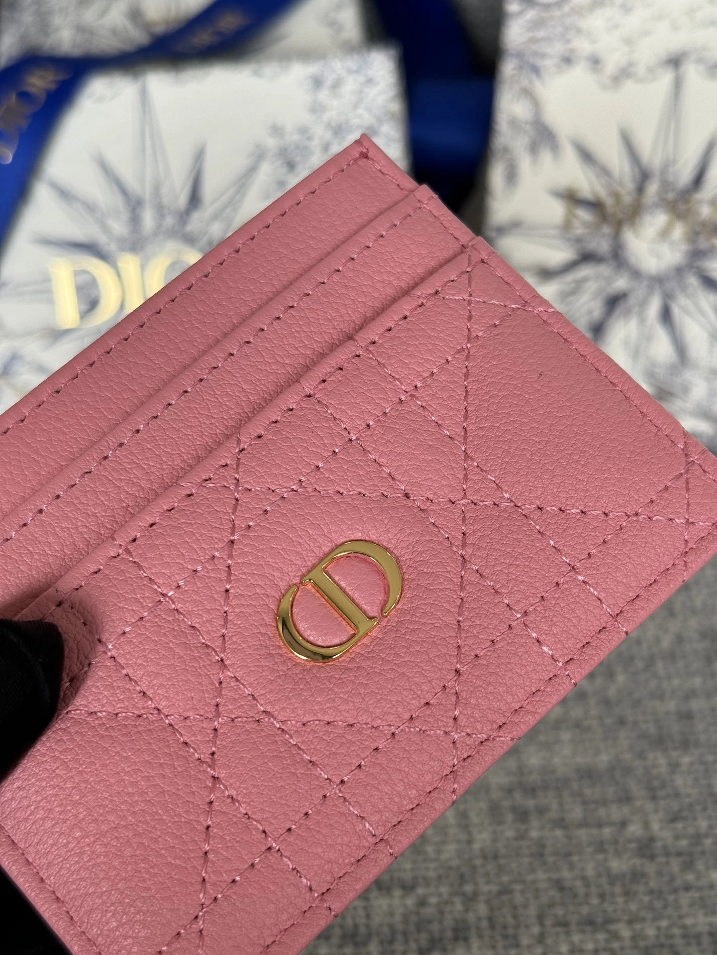 Christian Dior Card Case Trendy 6465