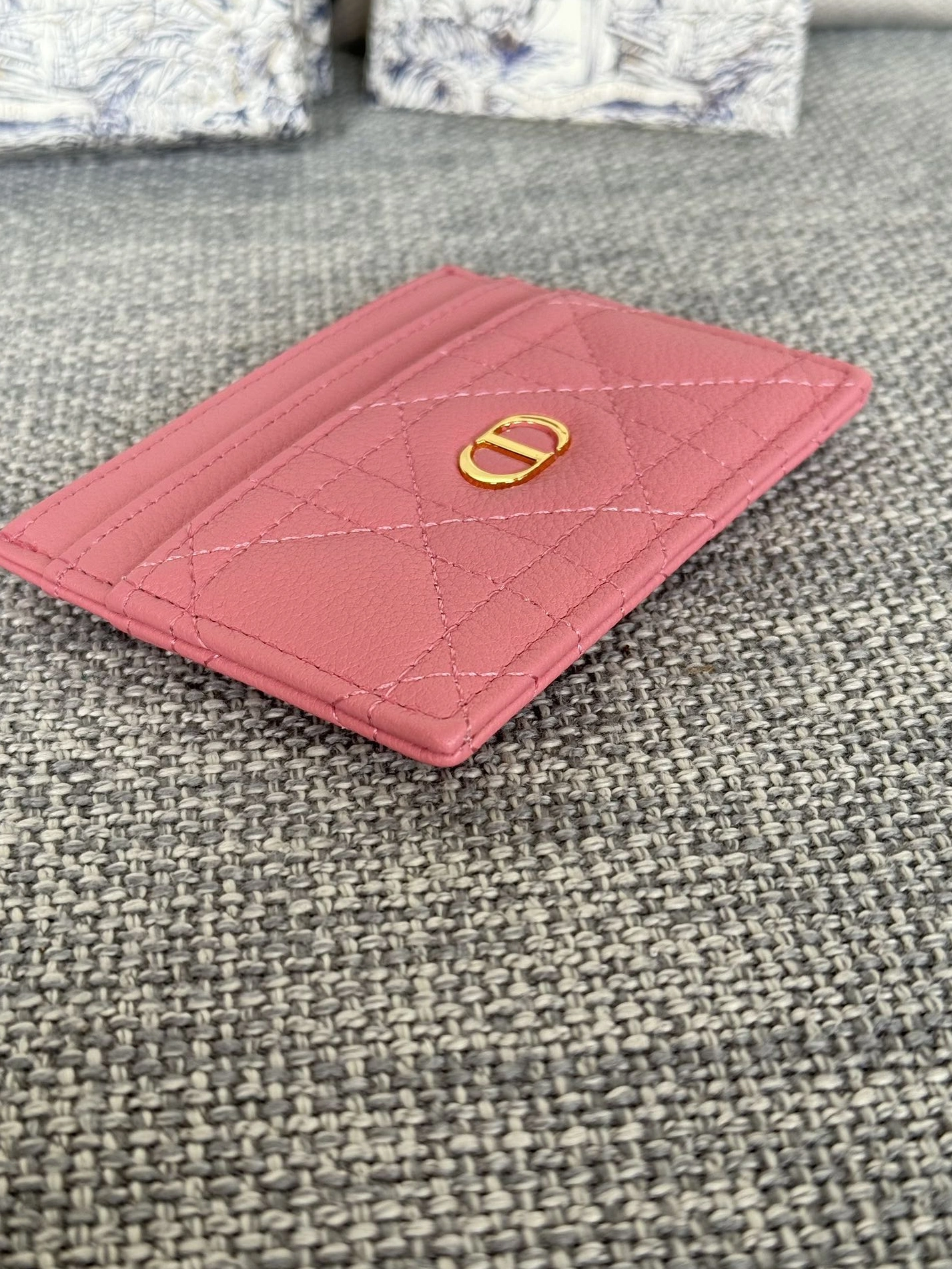 Christian Dior Card Case Trendy 6465