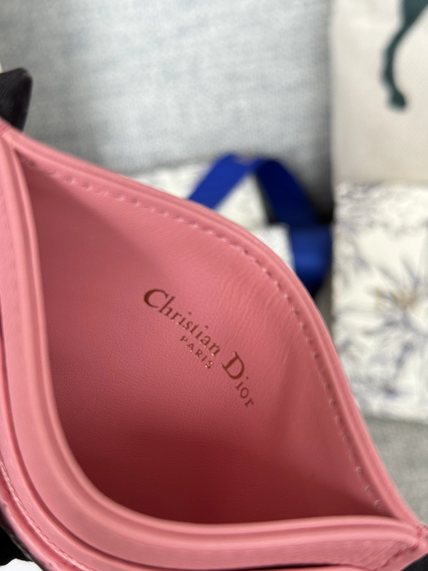 Christian Dior Card Case Trendy 6465