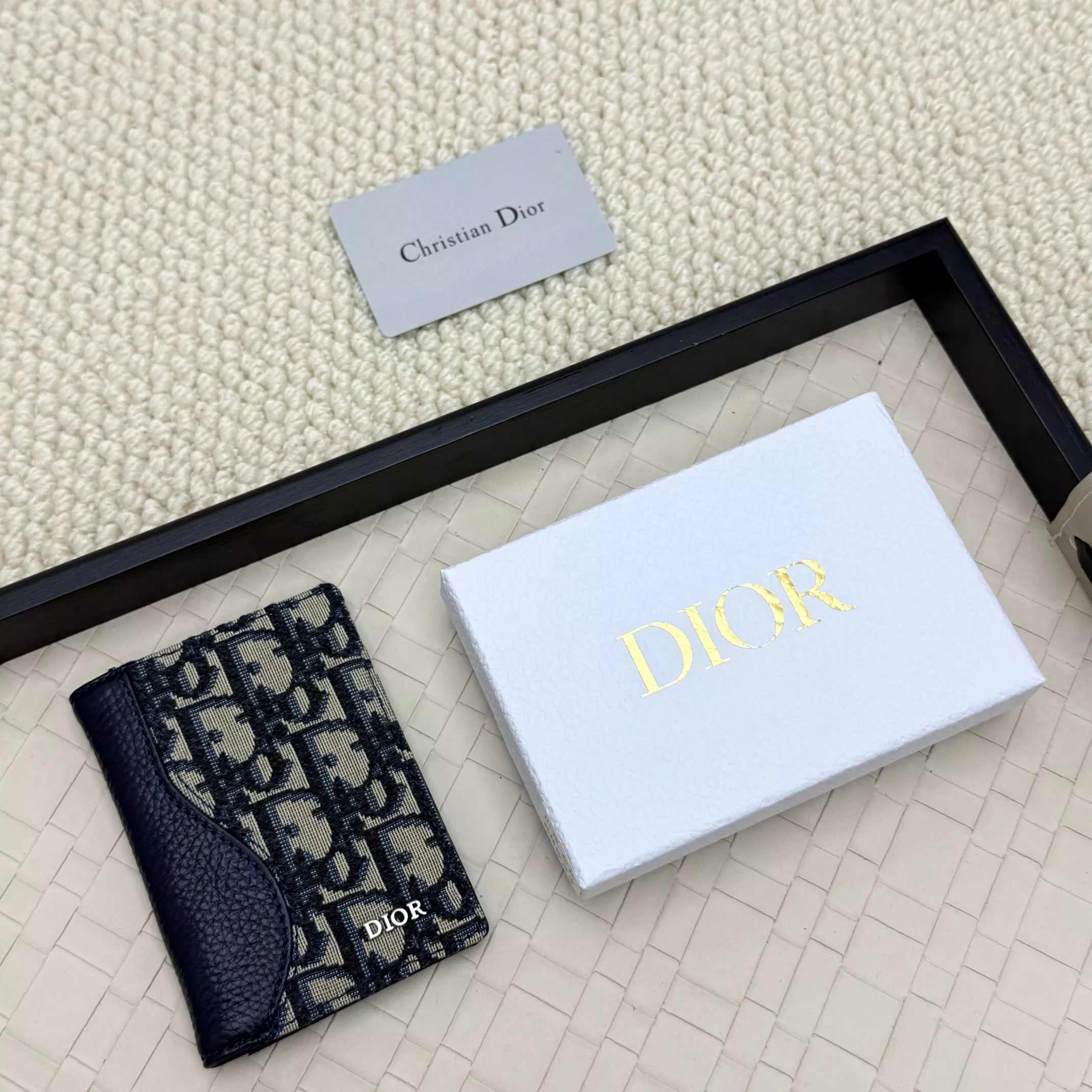 Christian Dior Card Case Unique 9520