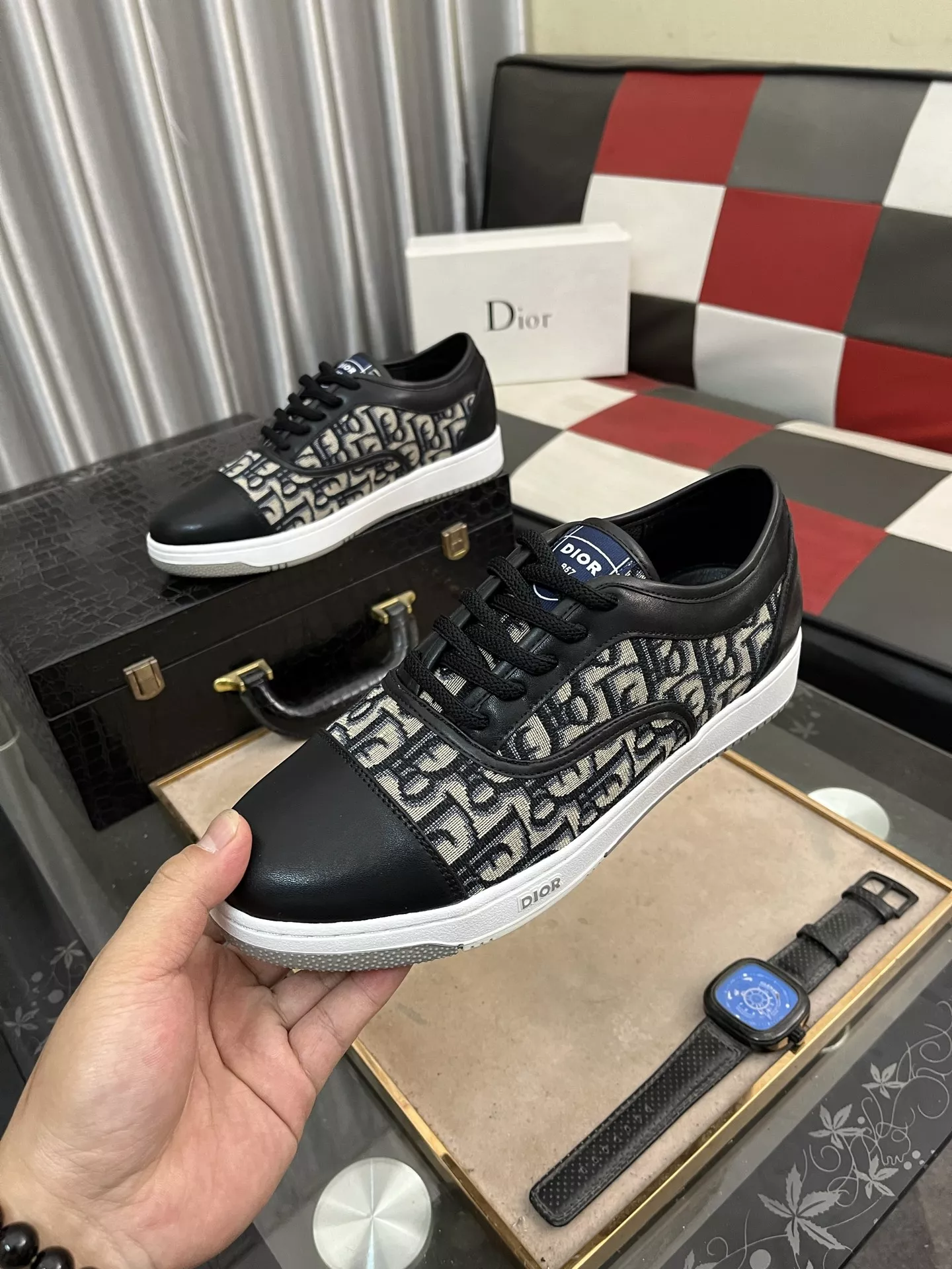 Christian Dior Casual Shoes For Men Bright 4408