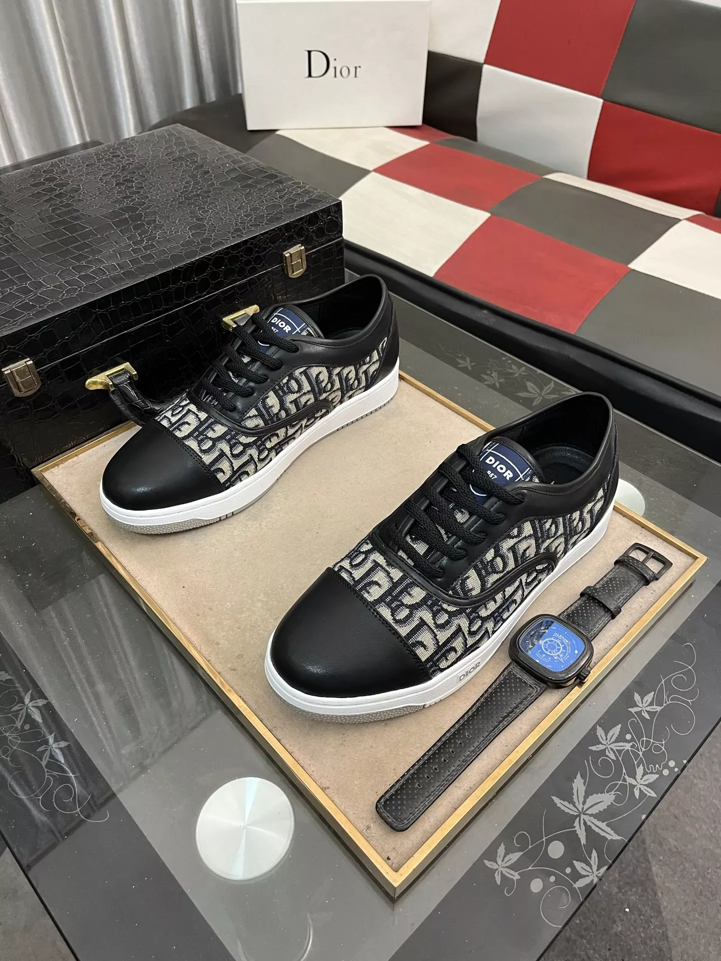 Christian Dior Casual Shoes For Men Bright 4408